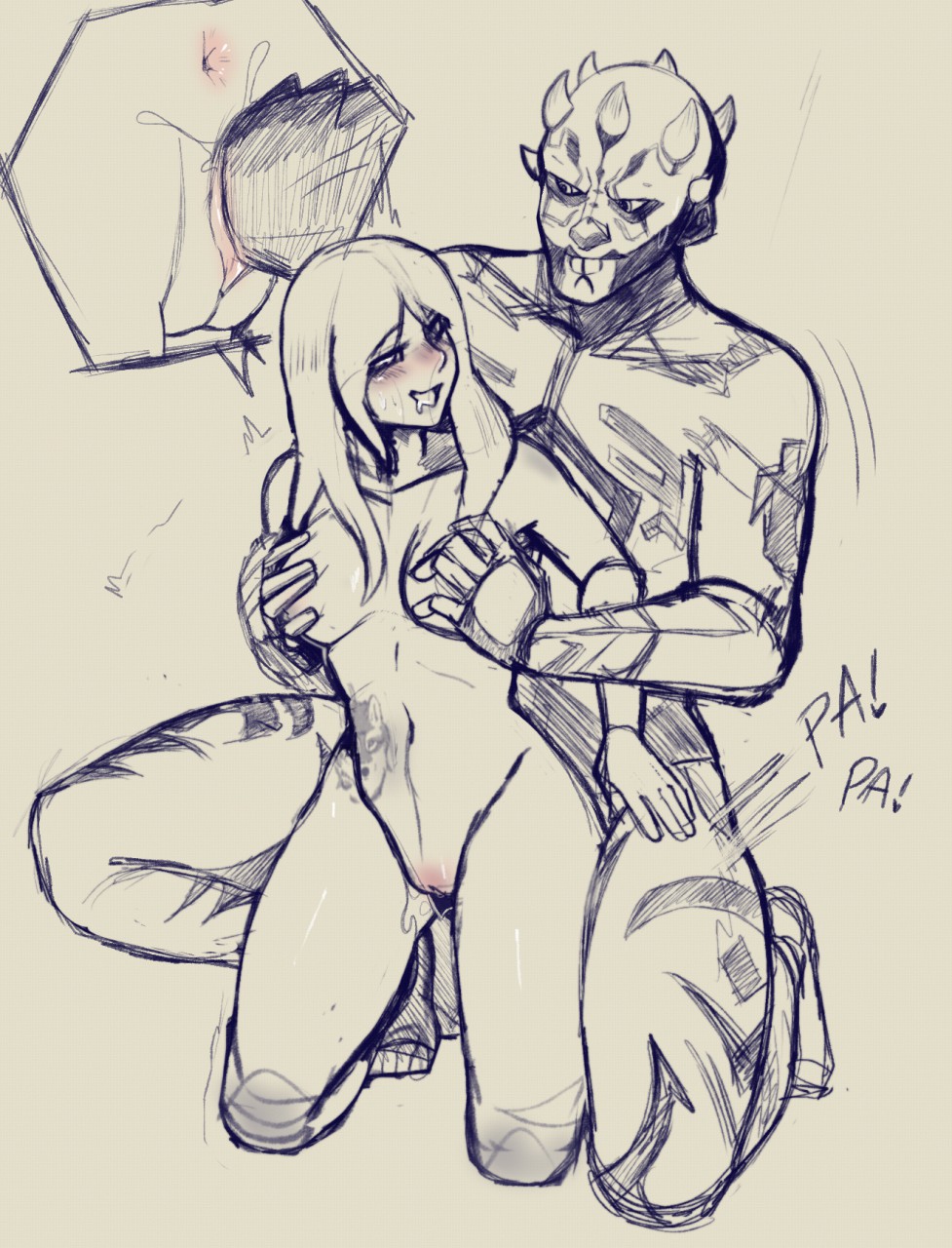 Darth Maul (Star Wars) Rule 34 Image