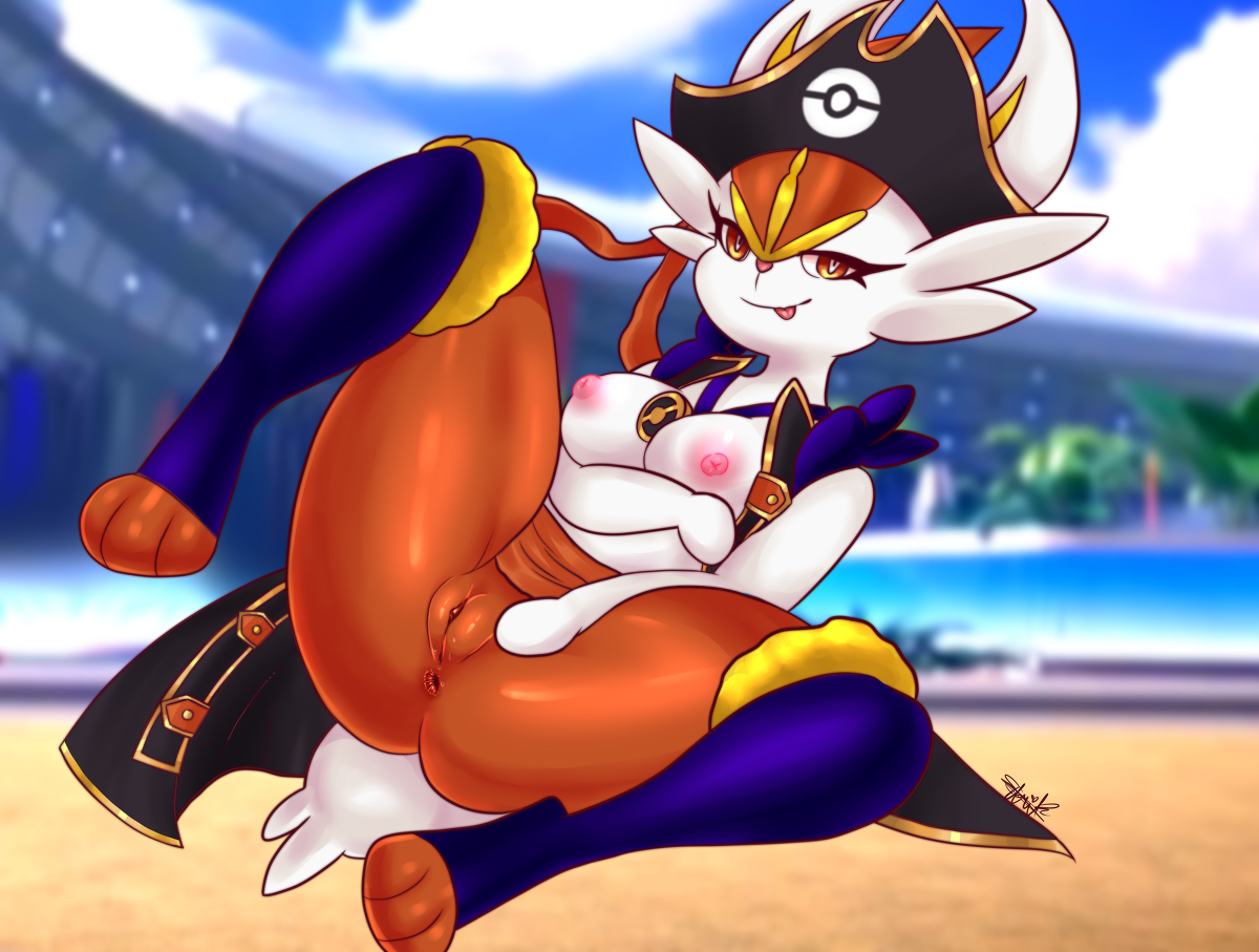 Cinderace (Captain Style Cinderace) Rule 34 Image