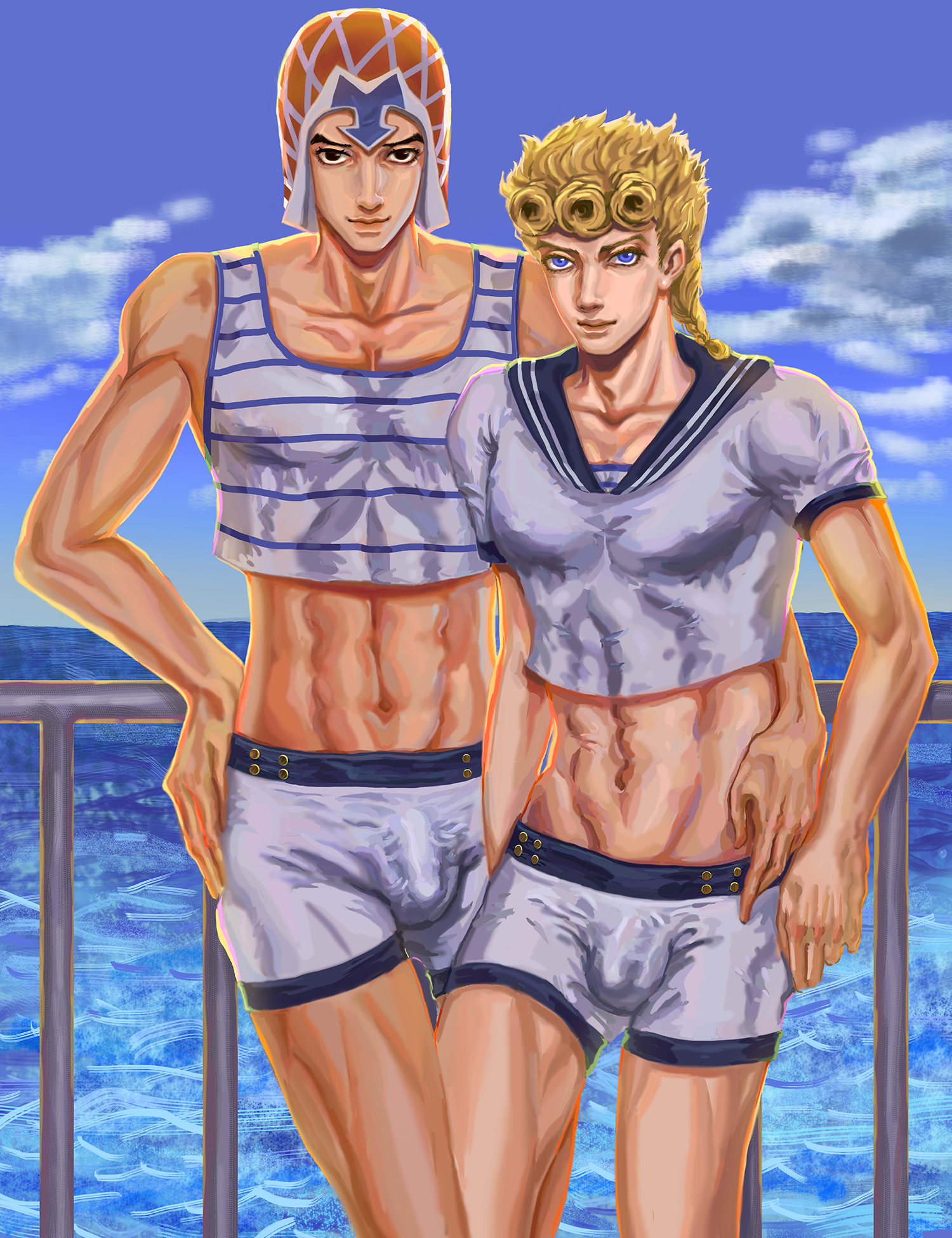 Giorno Giovanna (Jojo'S Bizarre Adventure) Rule 34 Image