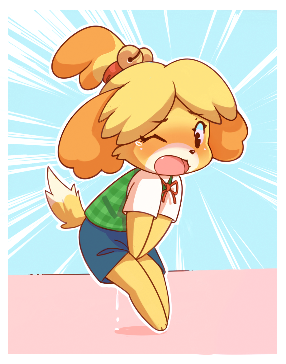 Isabelle (Animal Crossing) Rule 34 Image