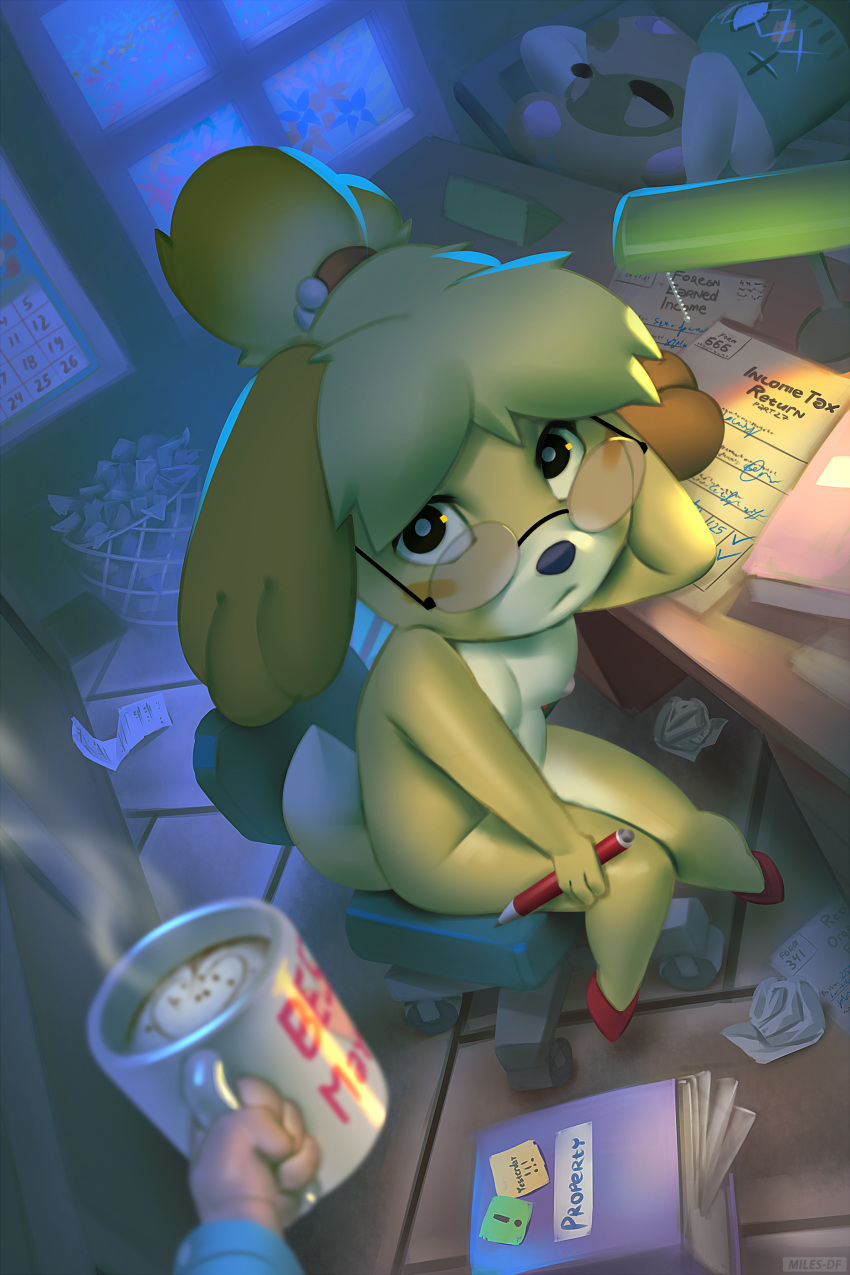 Isabelle (Animal Crossing) Rule 34 Image