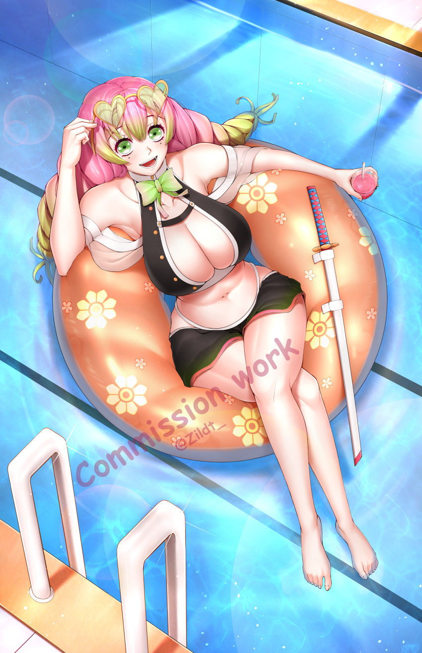 Kanroji Mitsuri (Demon Slayer) Rule 34 Image