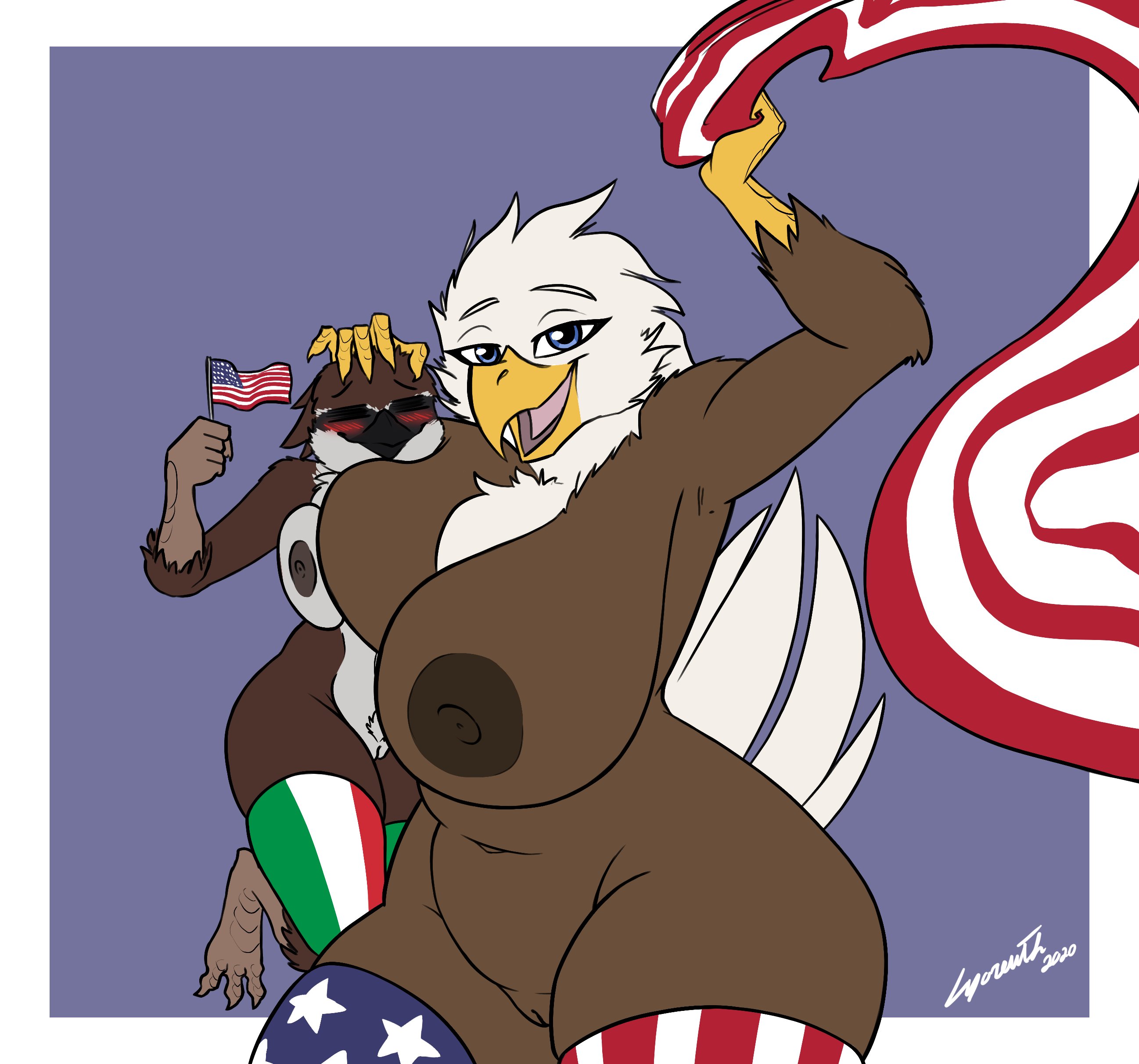 American Eagle (4th Of July) Rule 34 Image