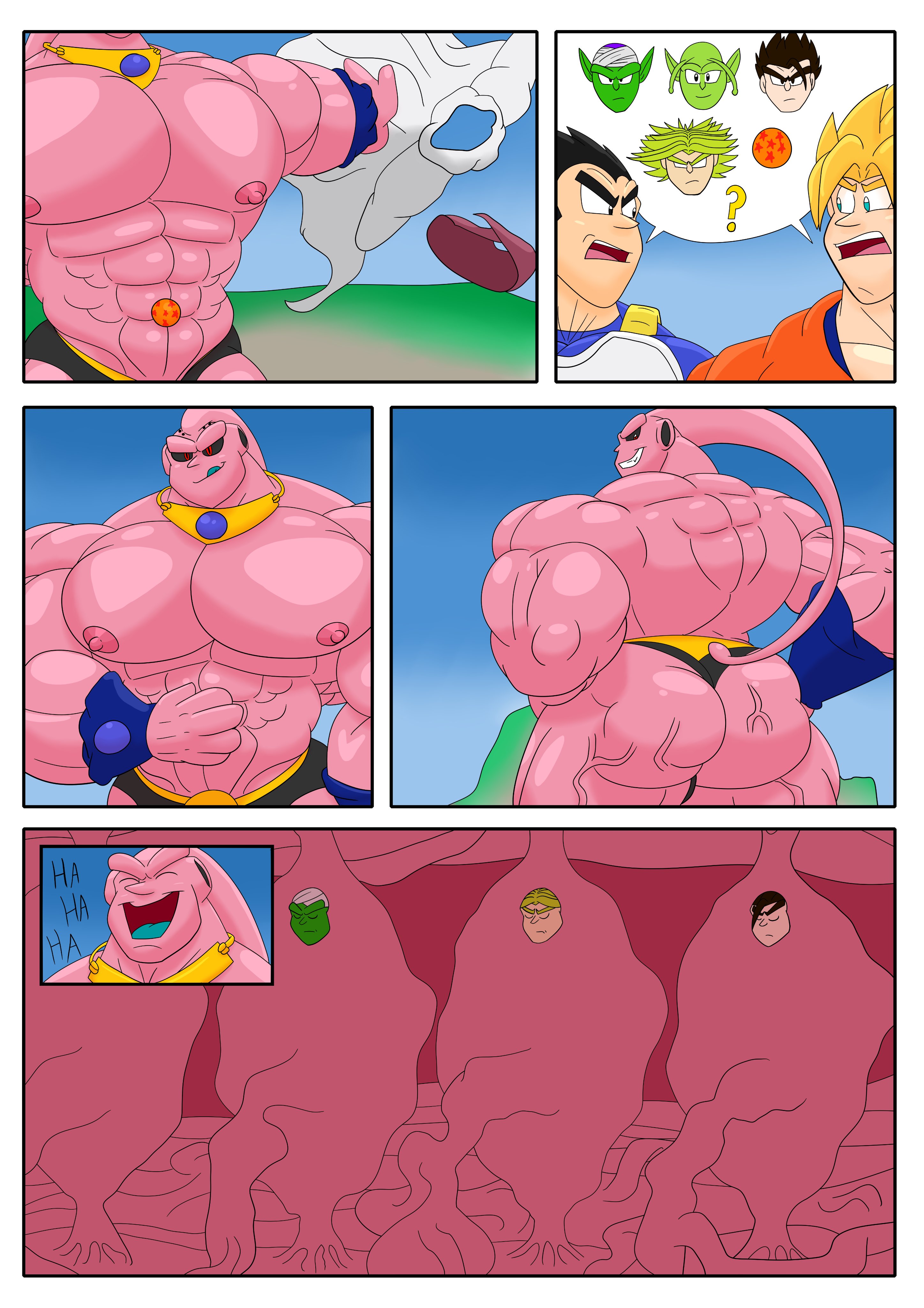 Majin Buu (Dragon Ball) Rule 34 Image
