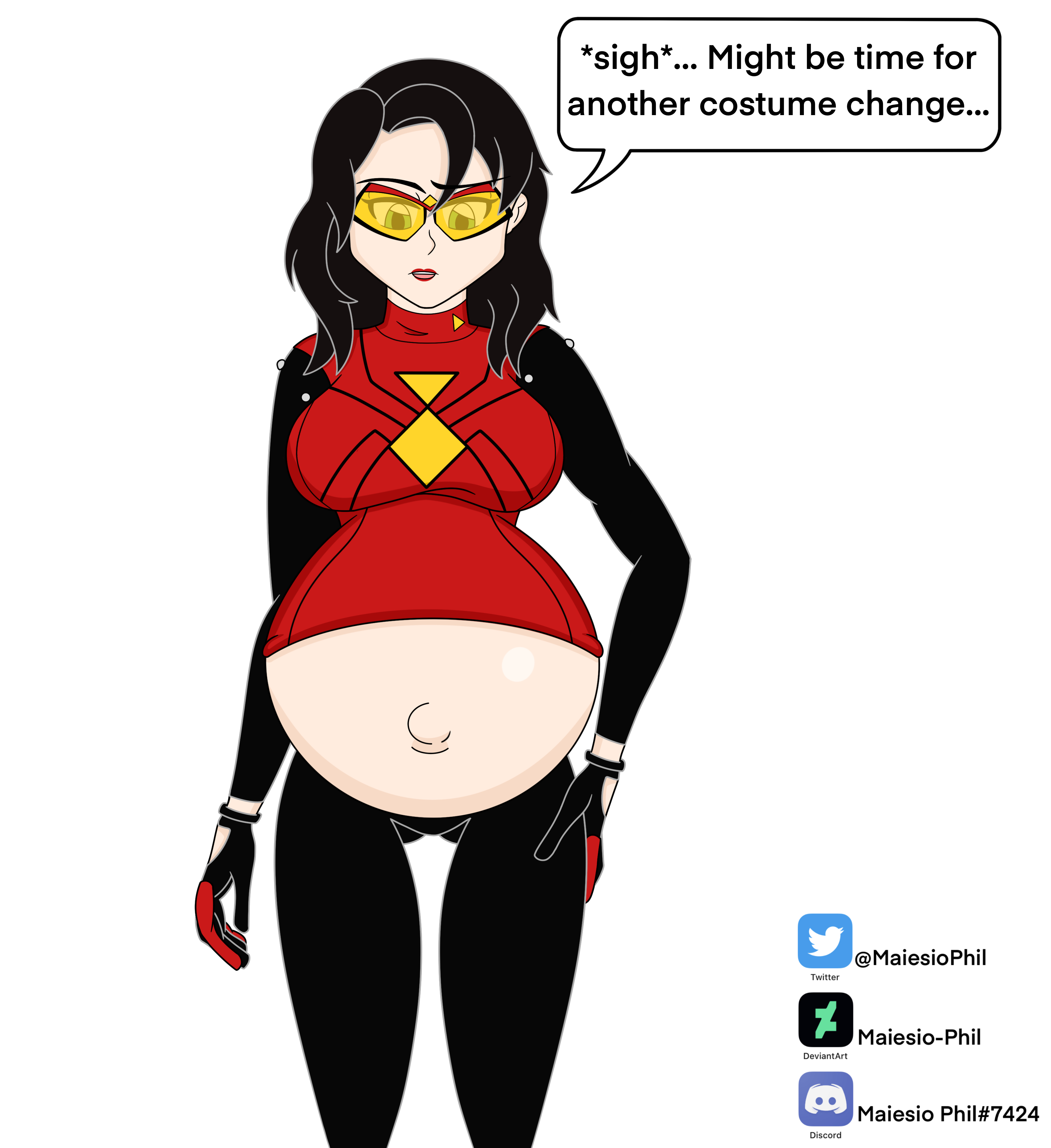 Jessica Drew (Marvel) Rule 34 Image