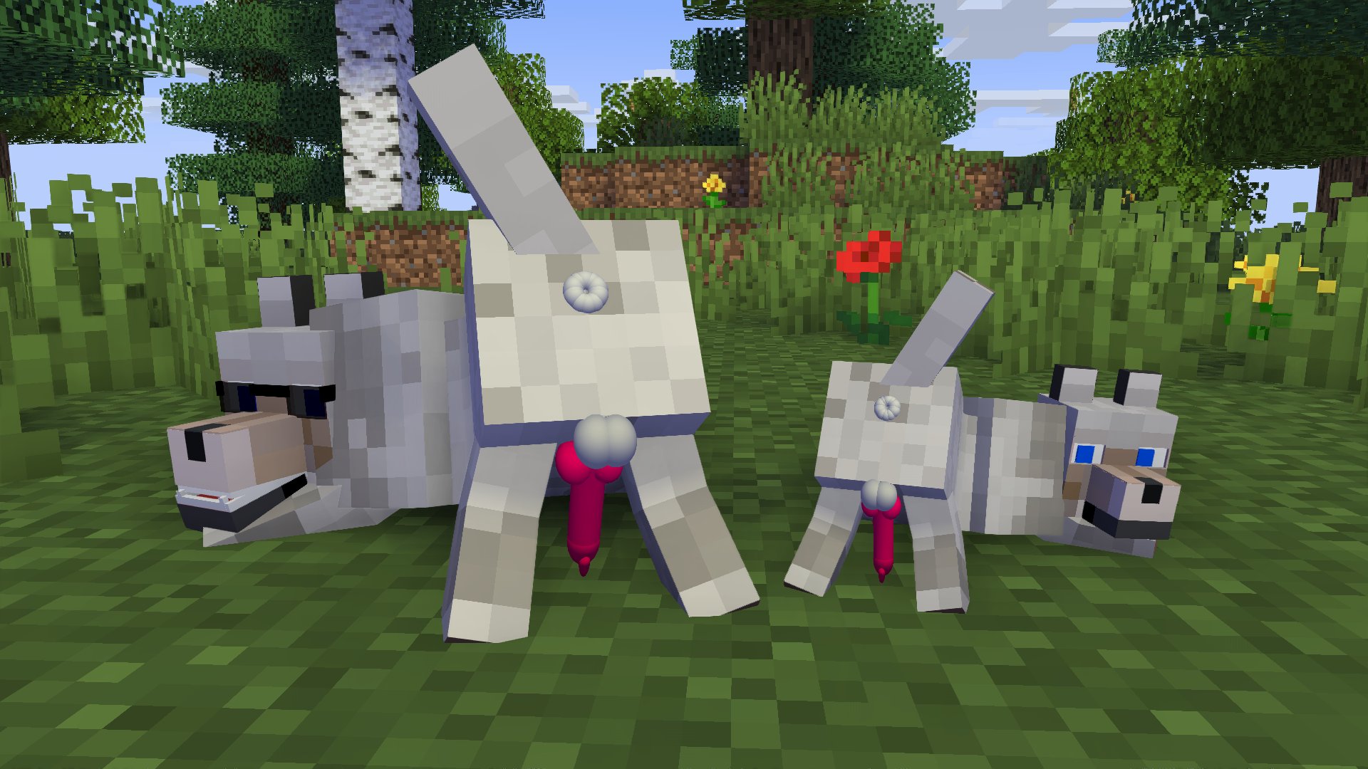 Pale Wolf (Minecraft) Rule 34 Image