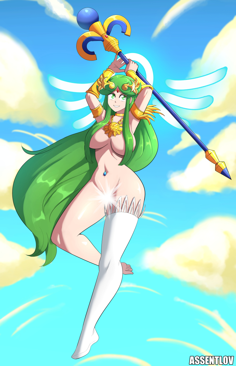 Palutena (Kid Icarus) Rule 34 Image