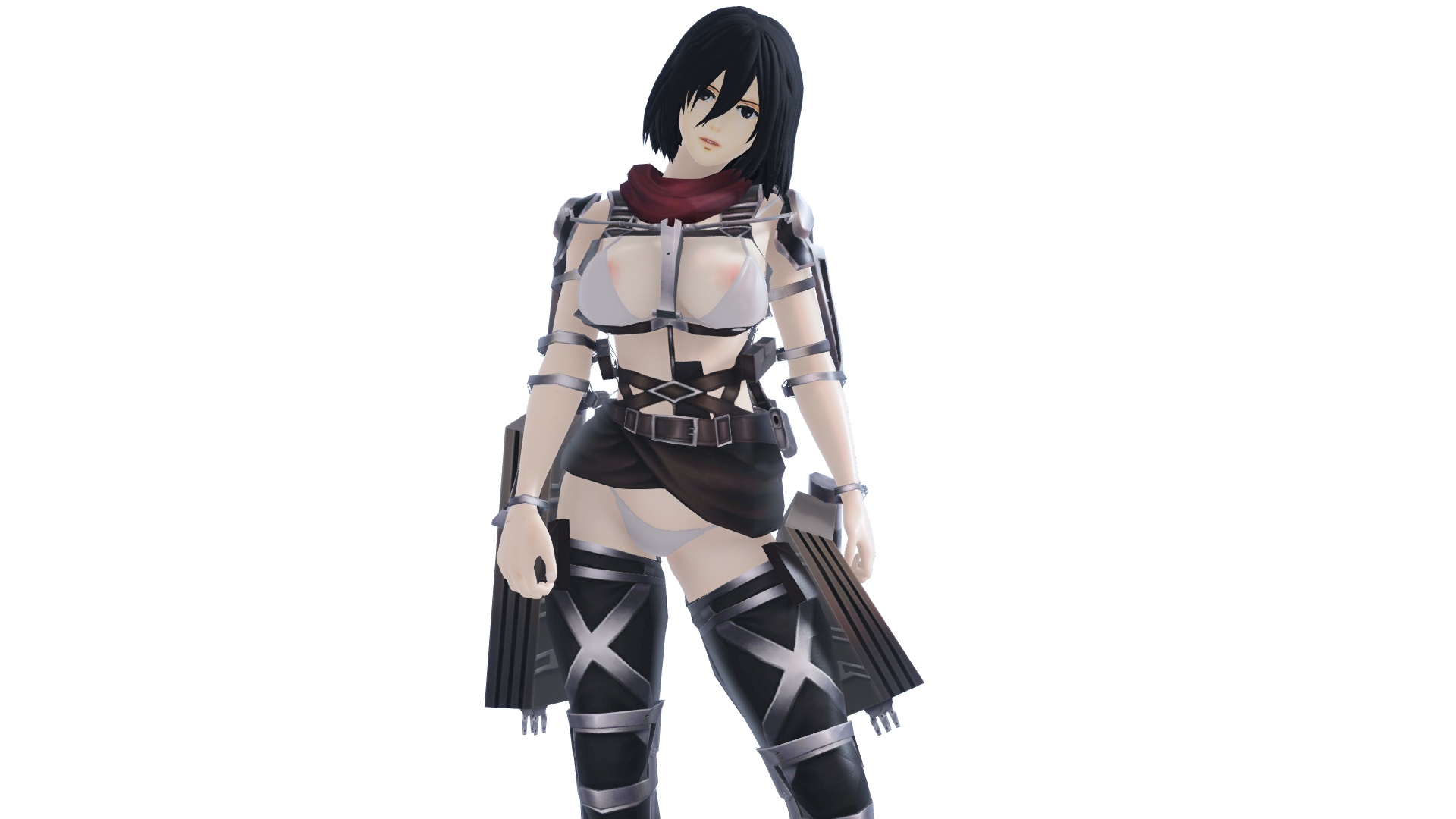 Mikasa Ackerman (Attack On Titan) Rule 34 Image