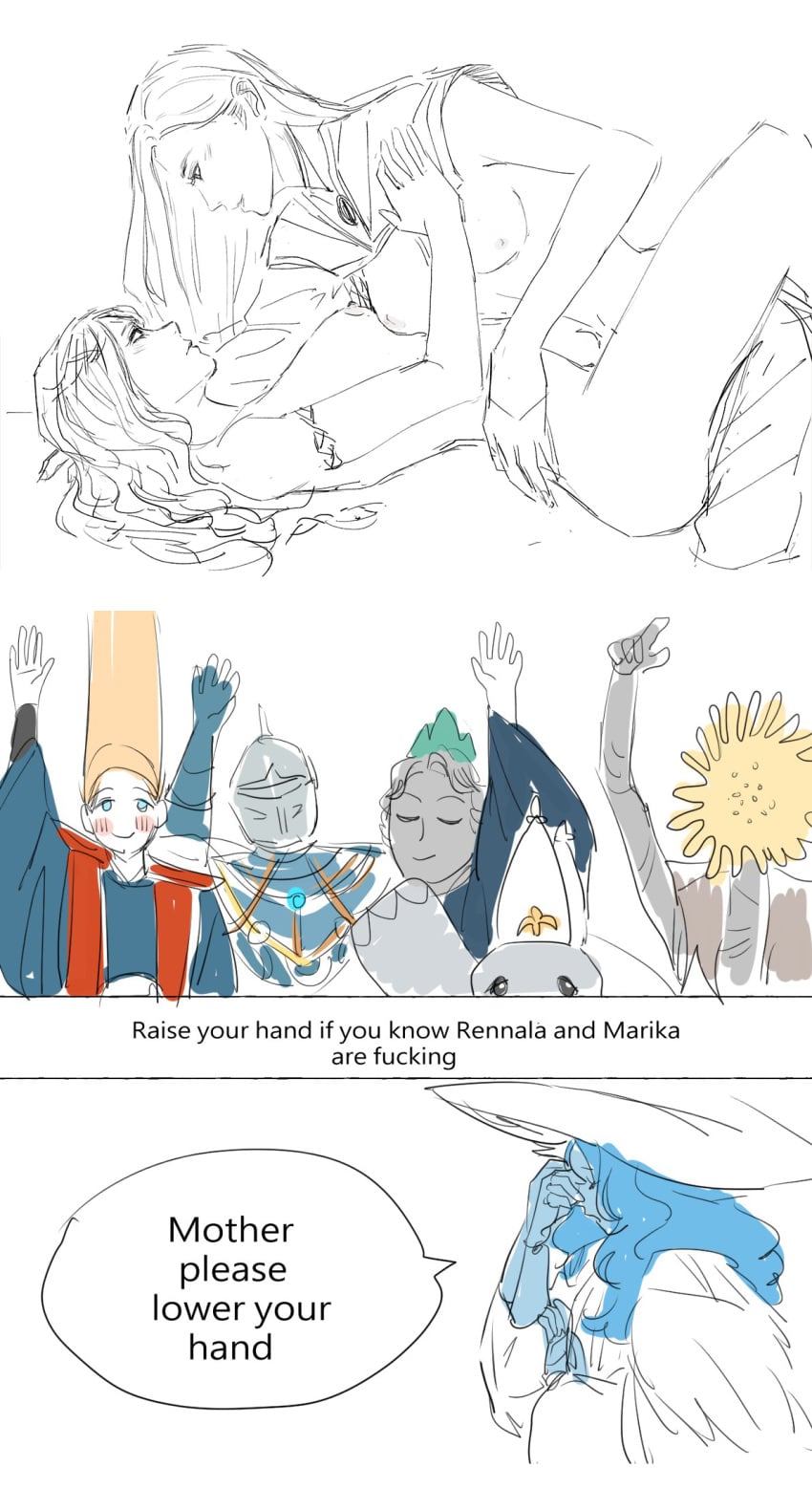 Queen Marika The Eternal (Elden Ring) Rule 34 Image