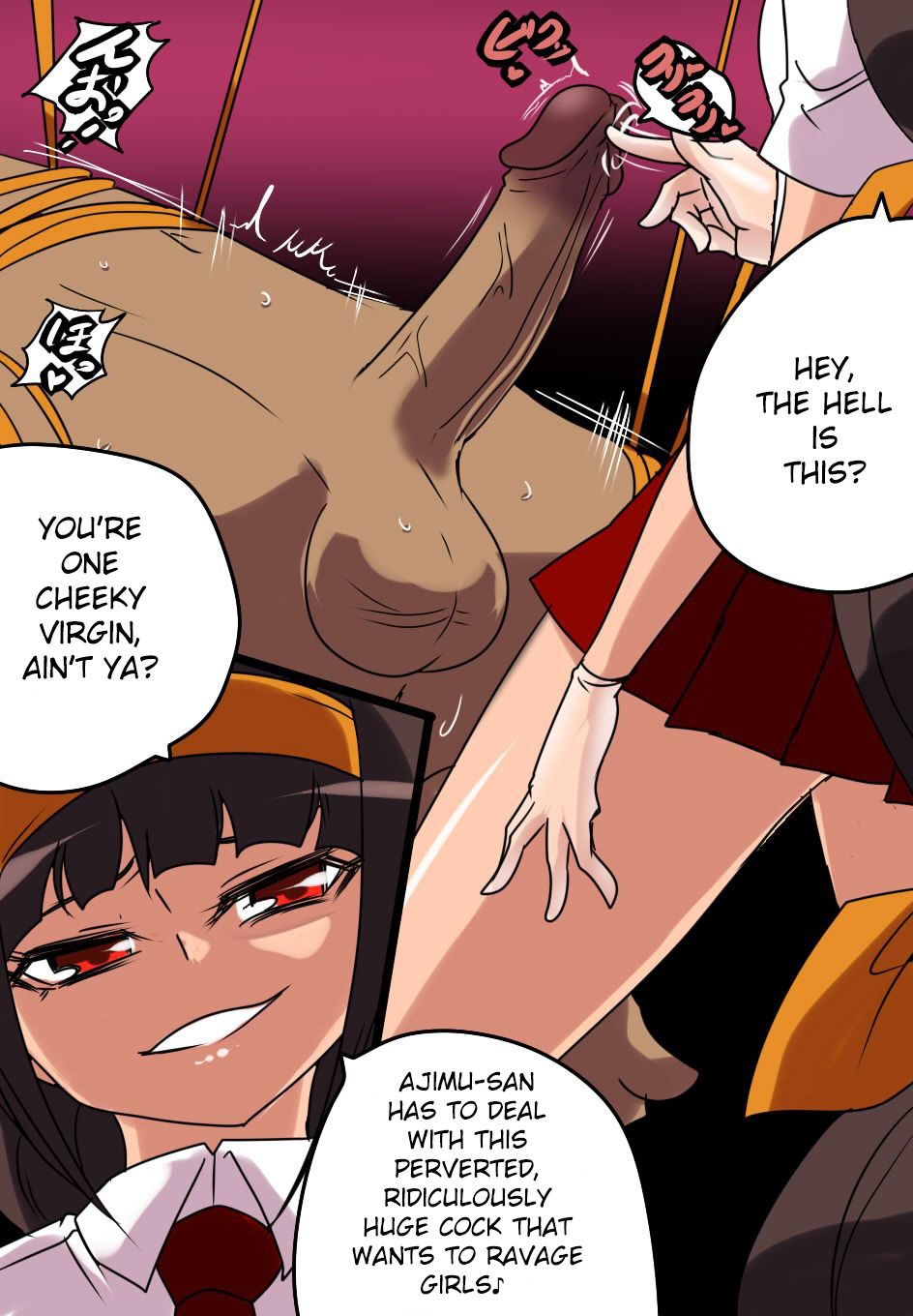 Ajimu Najimi (Medaka Box) Rule 34 Image
