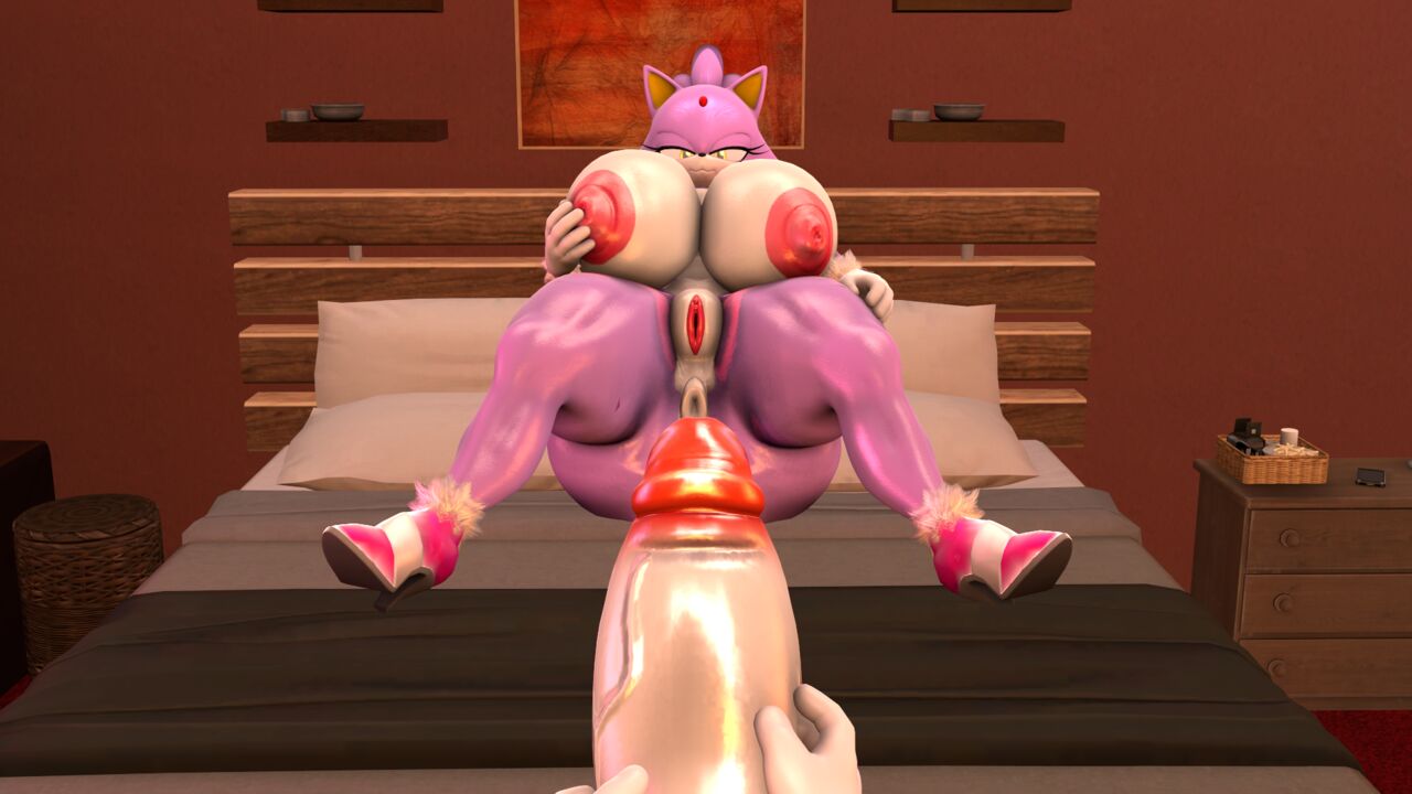 Blaze The Cat (Sonic (Series)) Rule 34 Image