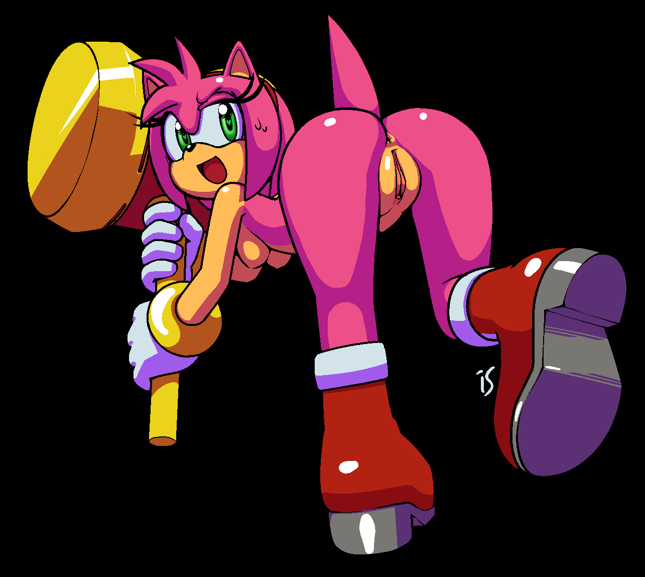 Amy Rose (Sega) Rule 34 Image