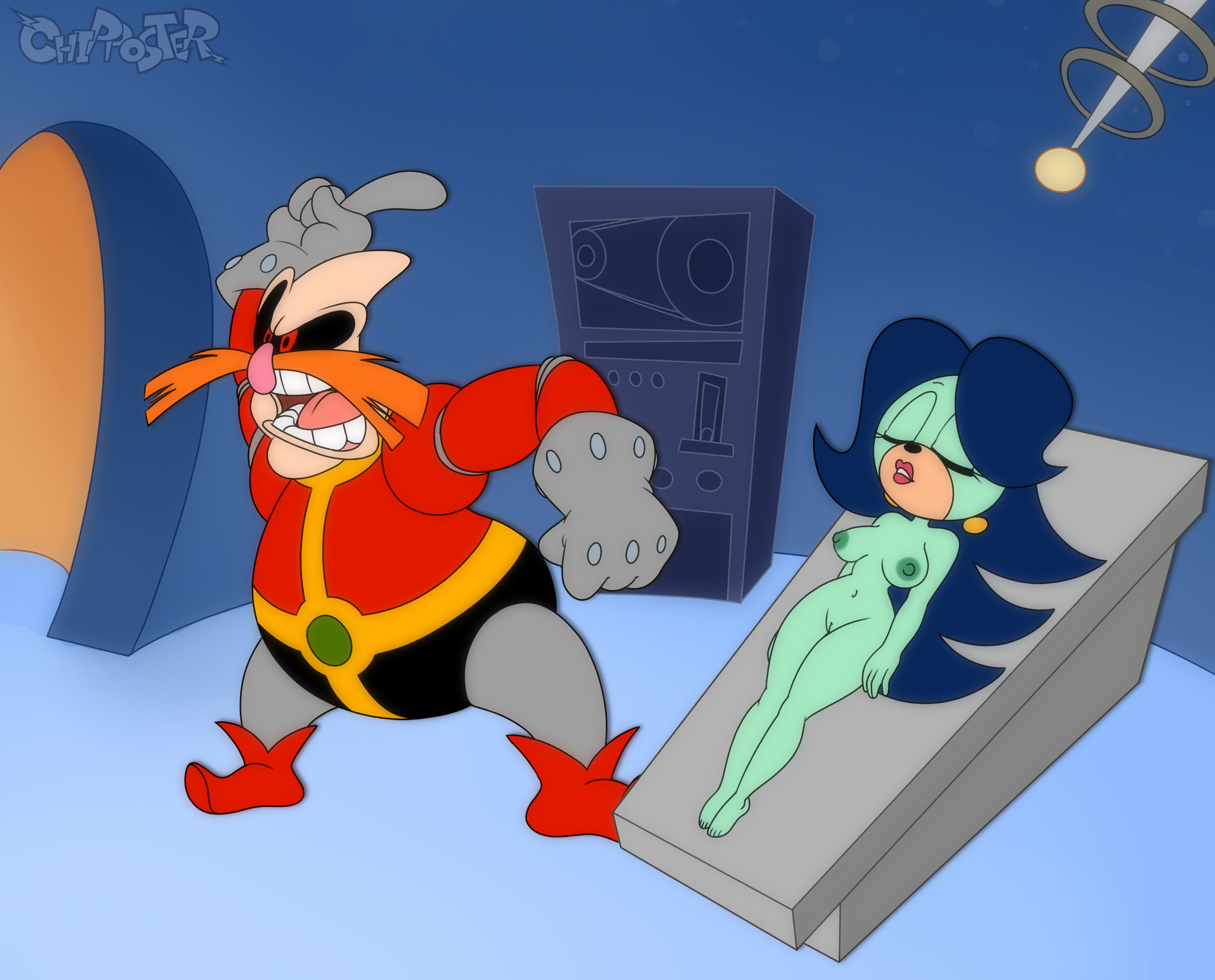Breezie Hedgebot Robotnik (Adventures Of Sonic The Hedgehog) Rule 34 Image