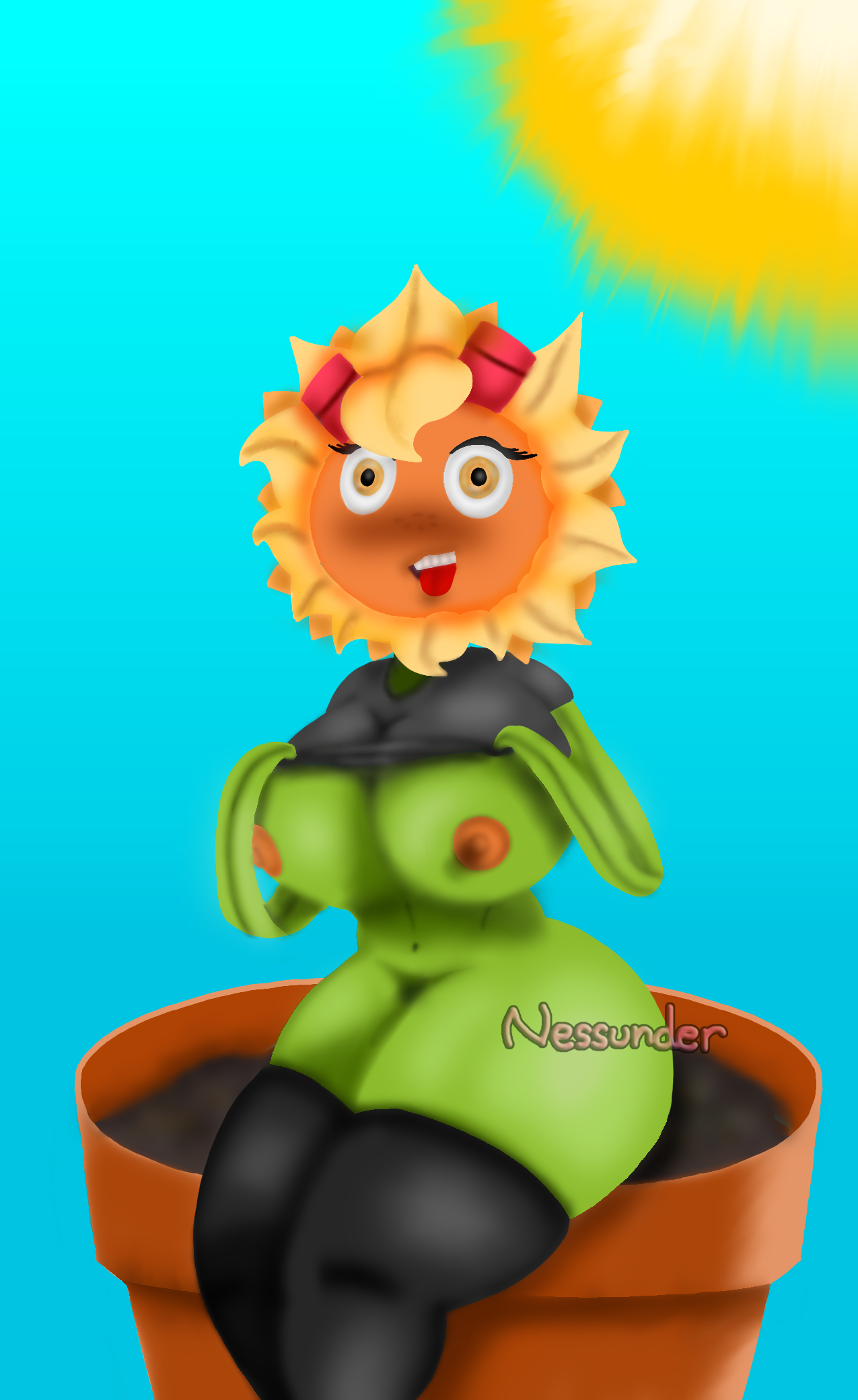 Solar Flare (Pvz) Rule 34 Image