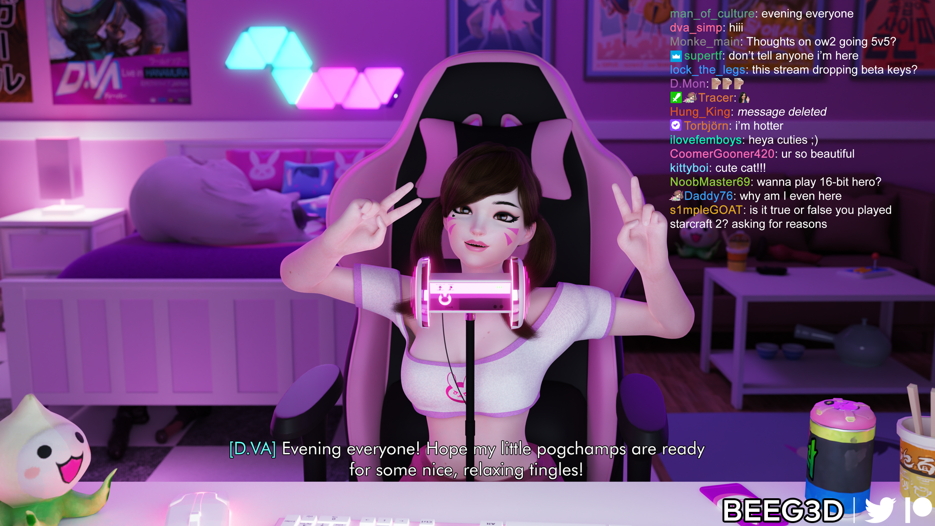 D.Va (Blizzard Entertainment) Rule 34 Image