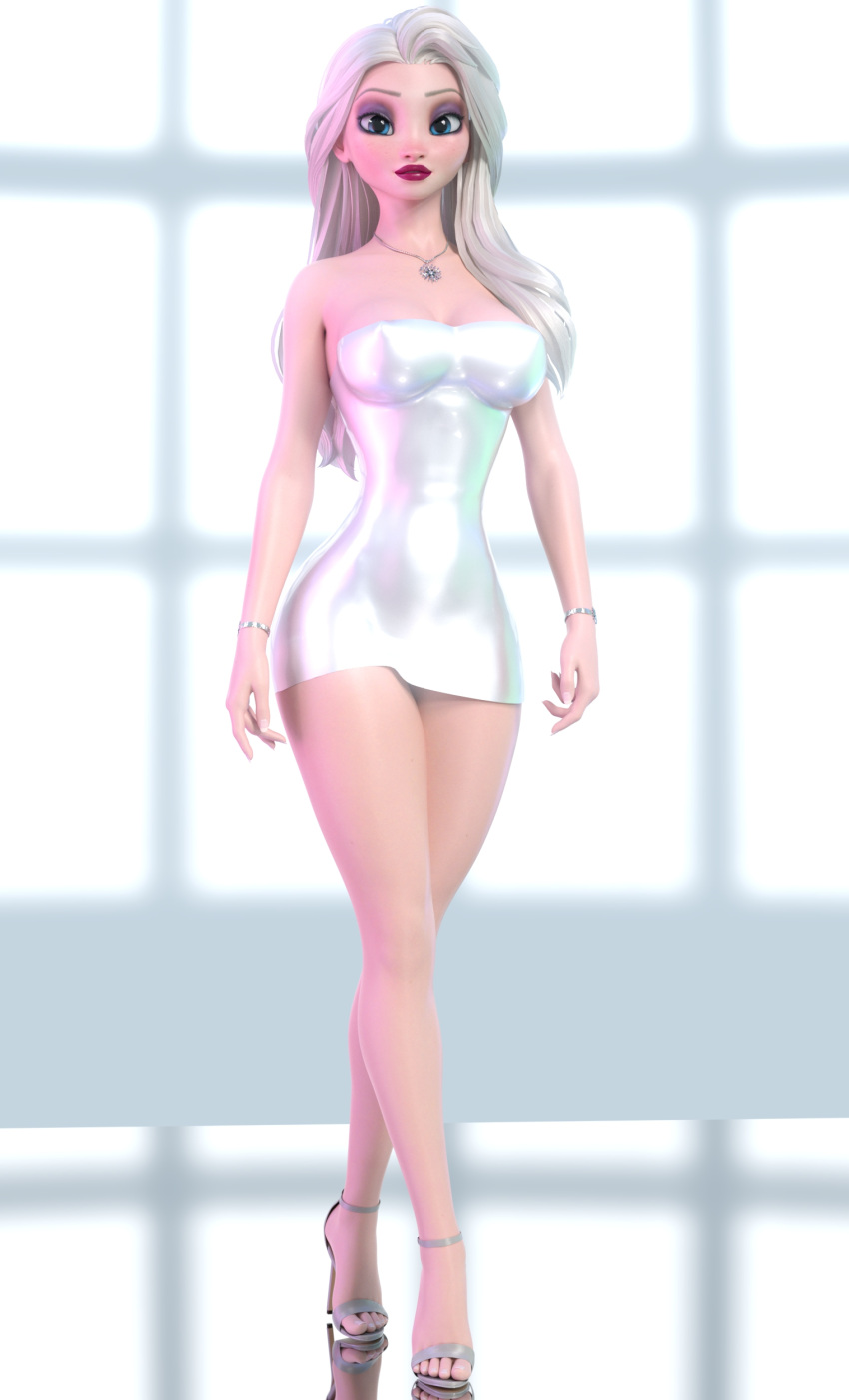 Elsa (Frozen) Rule 34 Image