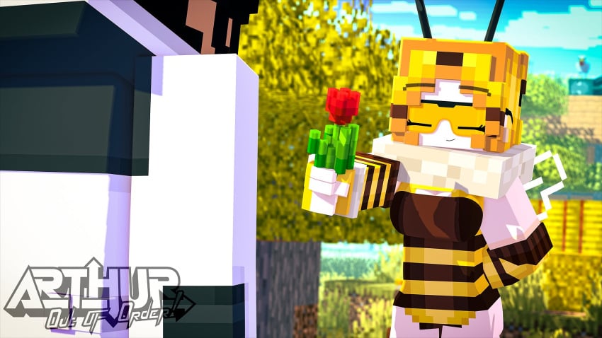 Bee (Minecraft) Rule 34 Image