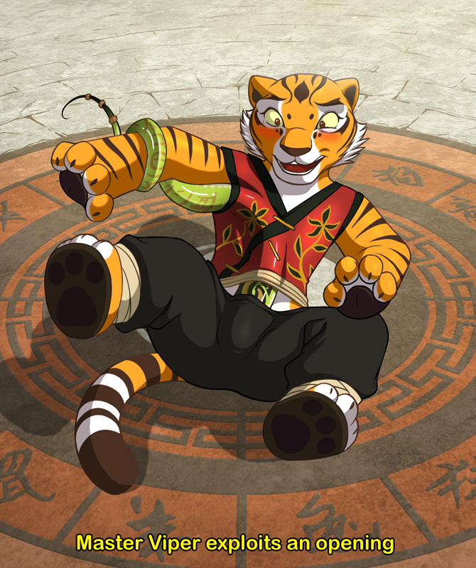 Master Tigress (Kung Fu Panda) Rule 34 Image