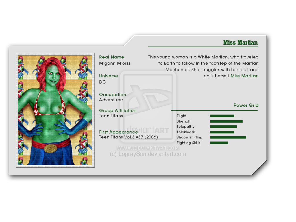M'Gann M'Orzz (Dc) Rule 34 Image