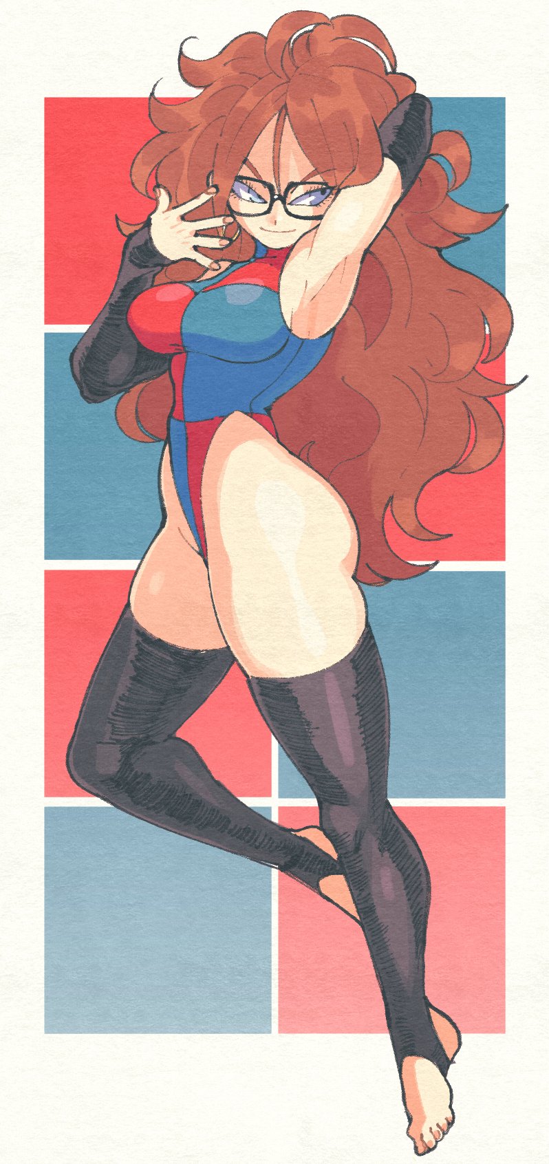 Android 21 (Dragon Ball) Rule 34 Image