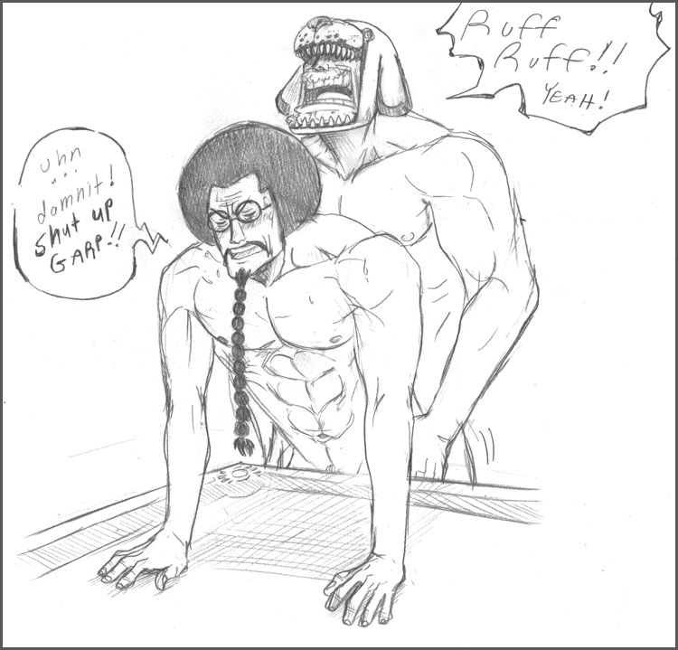 Monkey D Garp (One Piece) Rule 34 Image