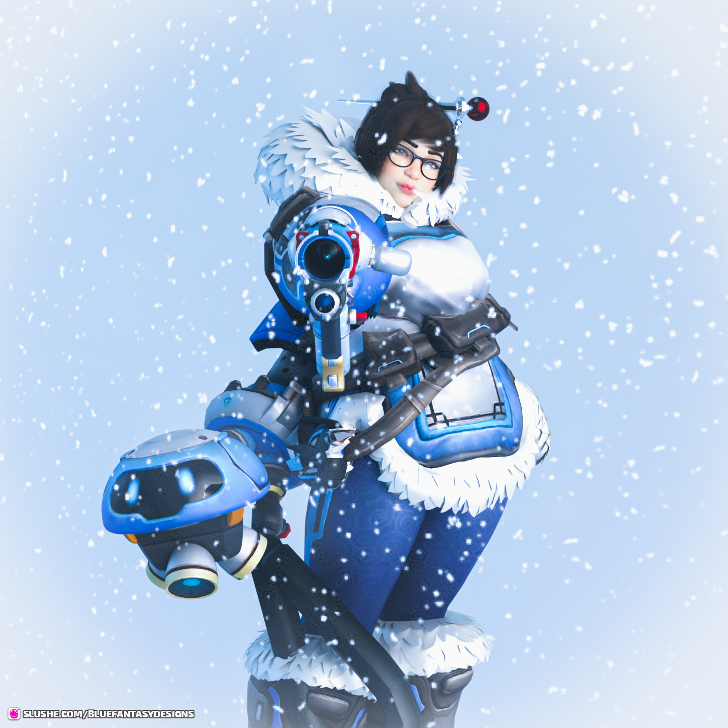 Mei (Overwatch) Rule 34 Image