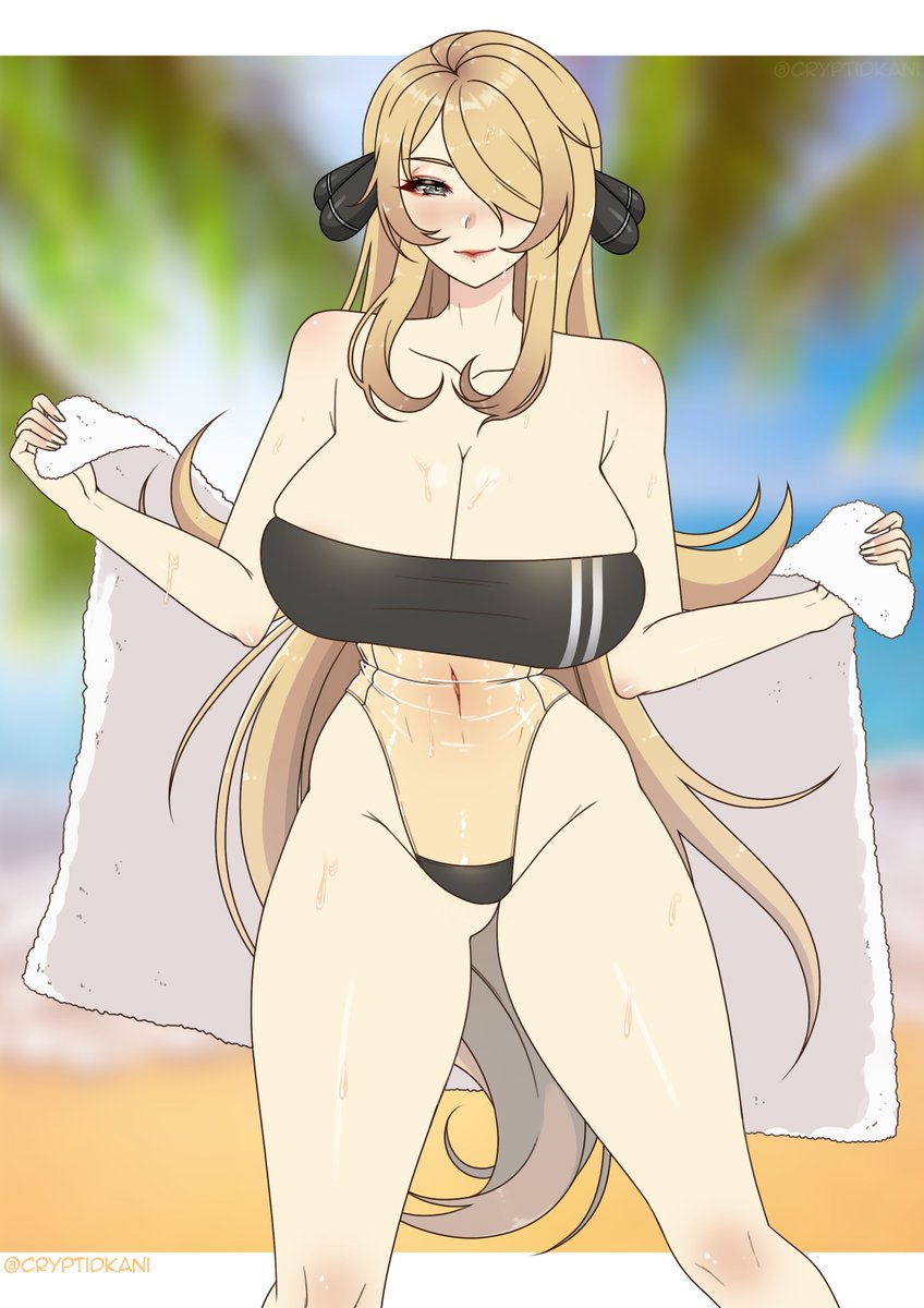 Cynthia (Pokemon) Rule 34 Image
