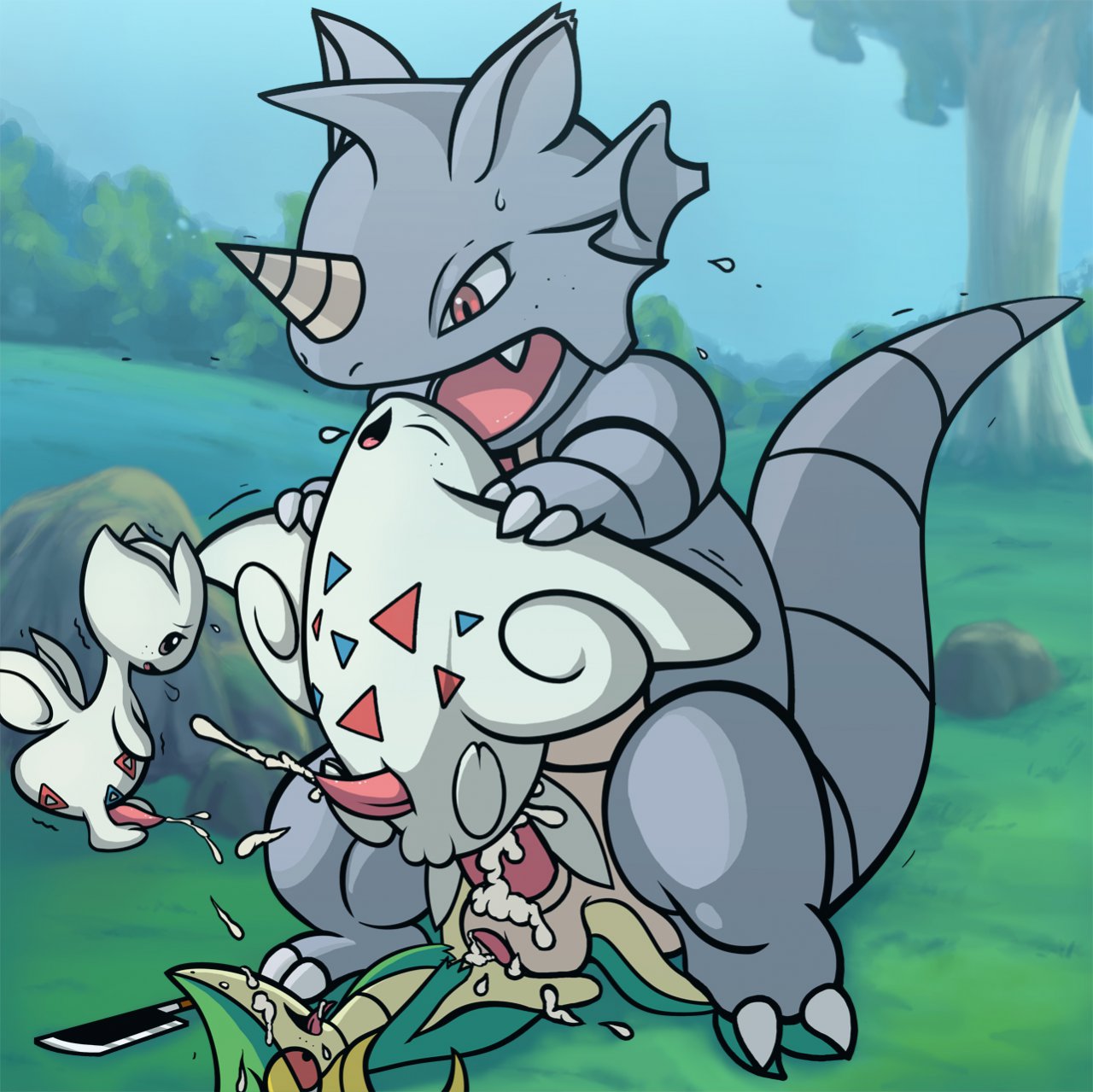 Generation 1 Pokemon (Nintendo) Rule 34 Image