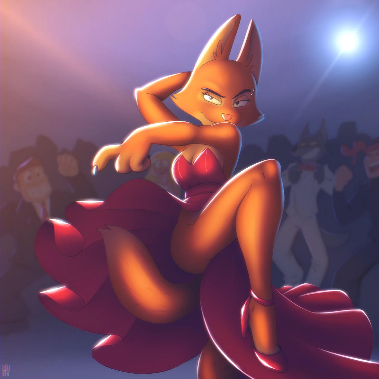 Diane Foxington (Dreamworks) Rule 34 Image