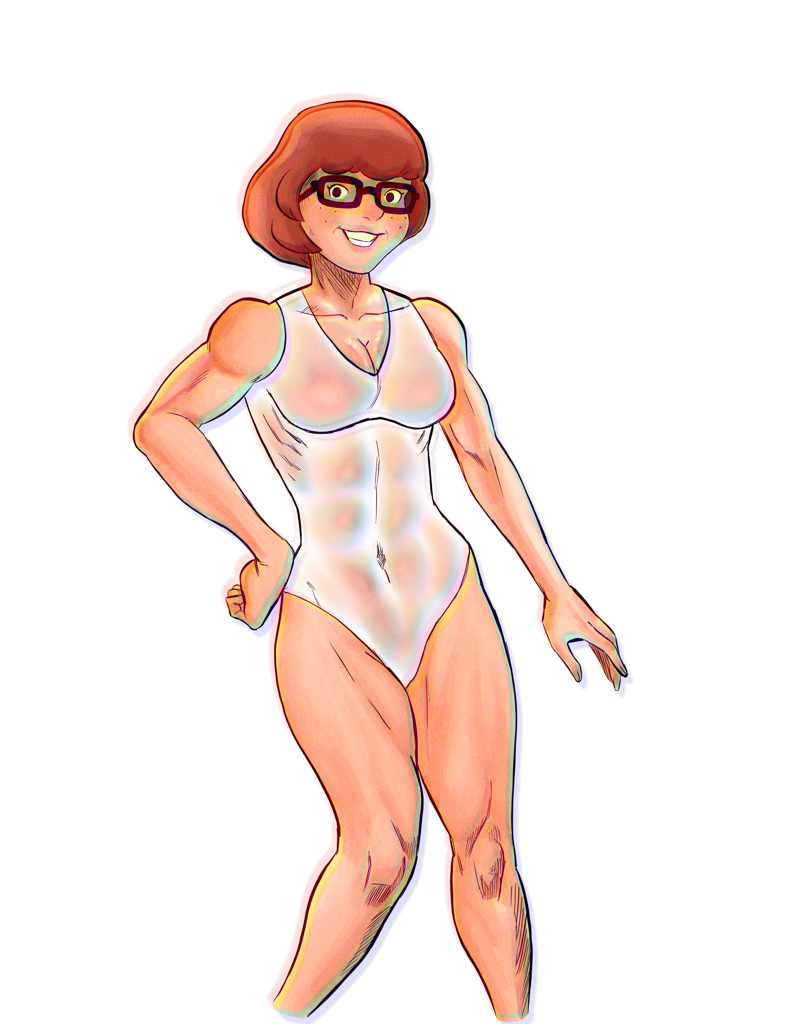 Velma Dinkley (Scooby-Doo) Rule 34 Image