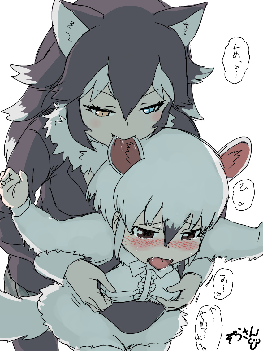 Grey Wolf (Kemono Friends) Rule 34 Image