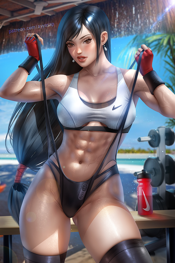 Tifa Lockhart (Final Fantasy) Rule 34 Image