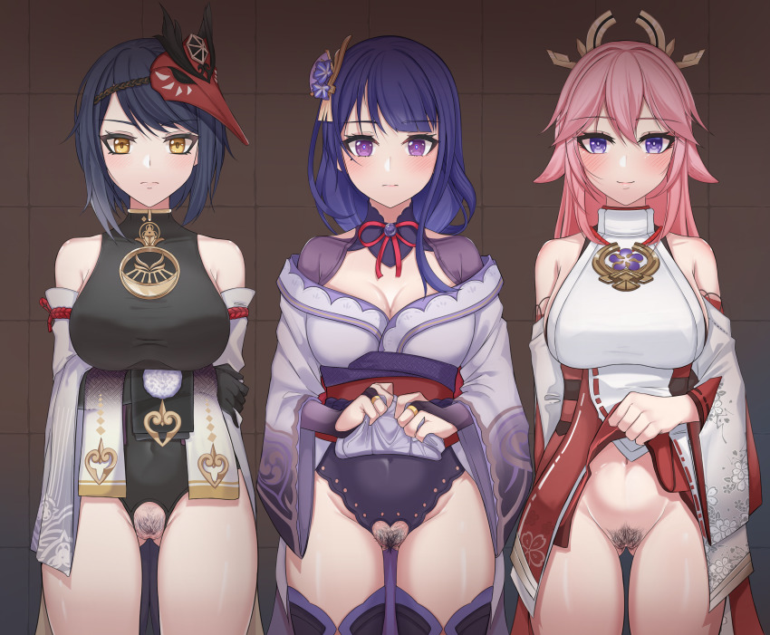 Kujou Sara (Genshin Impact) Rule 34 Image
