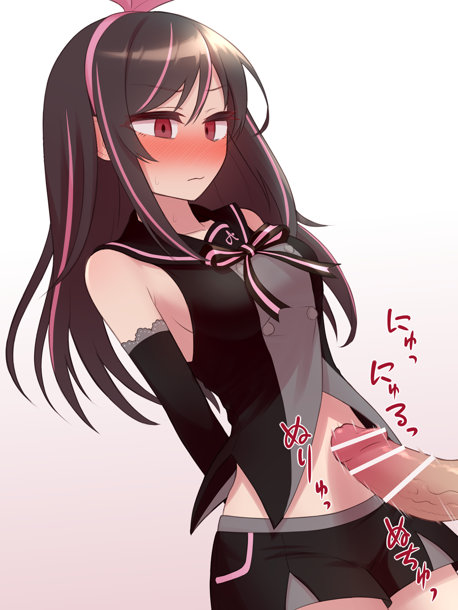 Black Ai (Kizuna Ai Inc.) Rule 34 Image