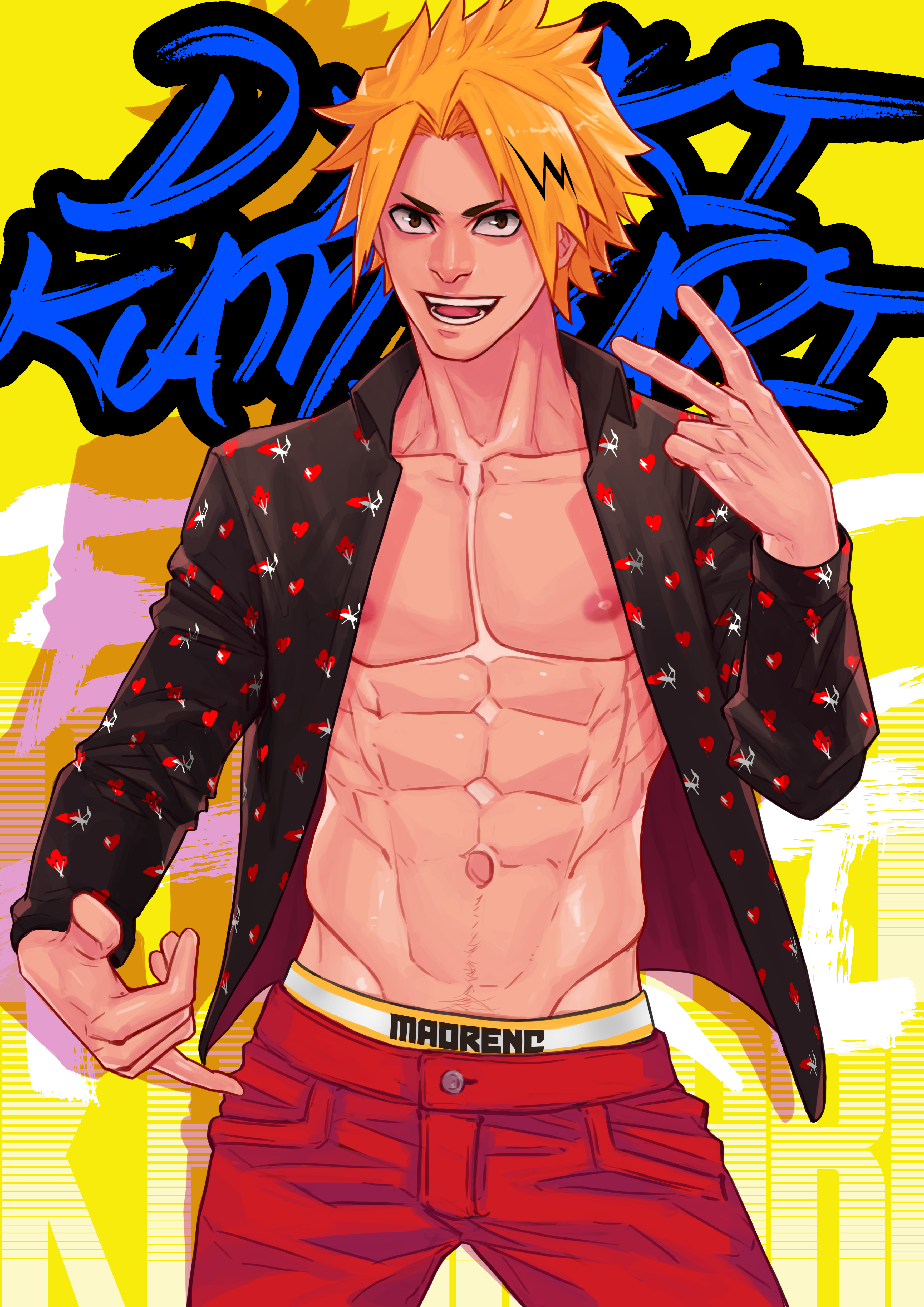 Denki Kaminari (My Hero Academia) Rule 34 Image