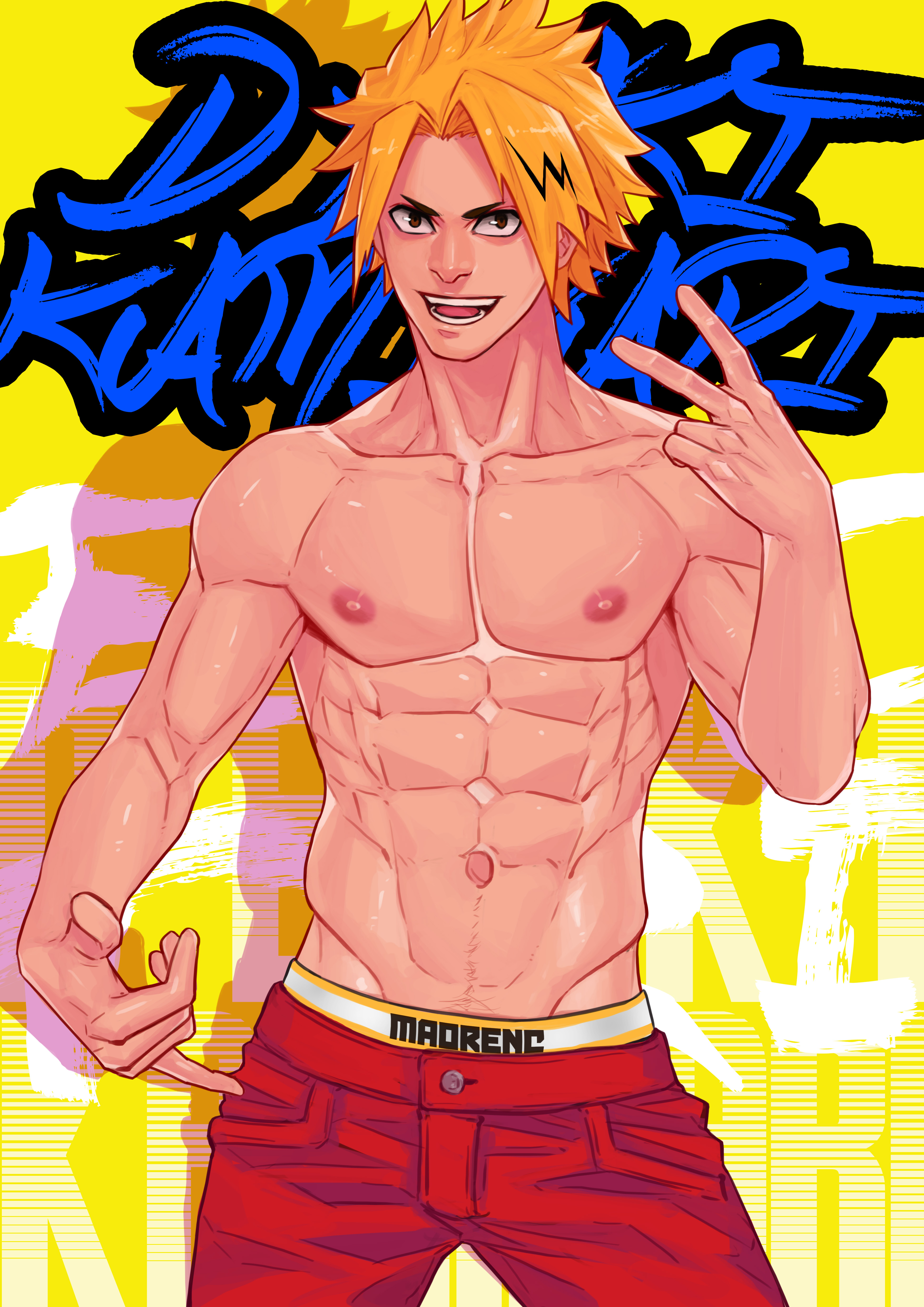 Denki Kaminari (My Hero Academia) Rule 34 Image