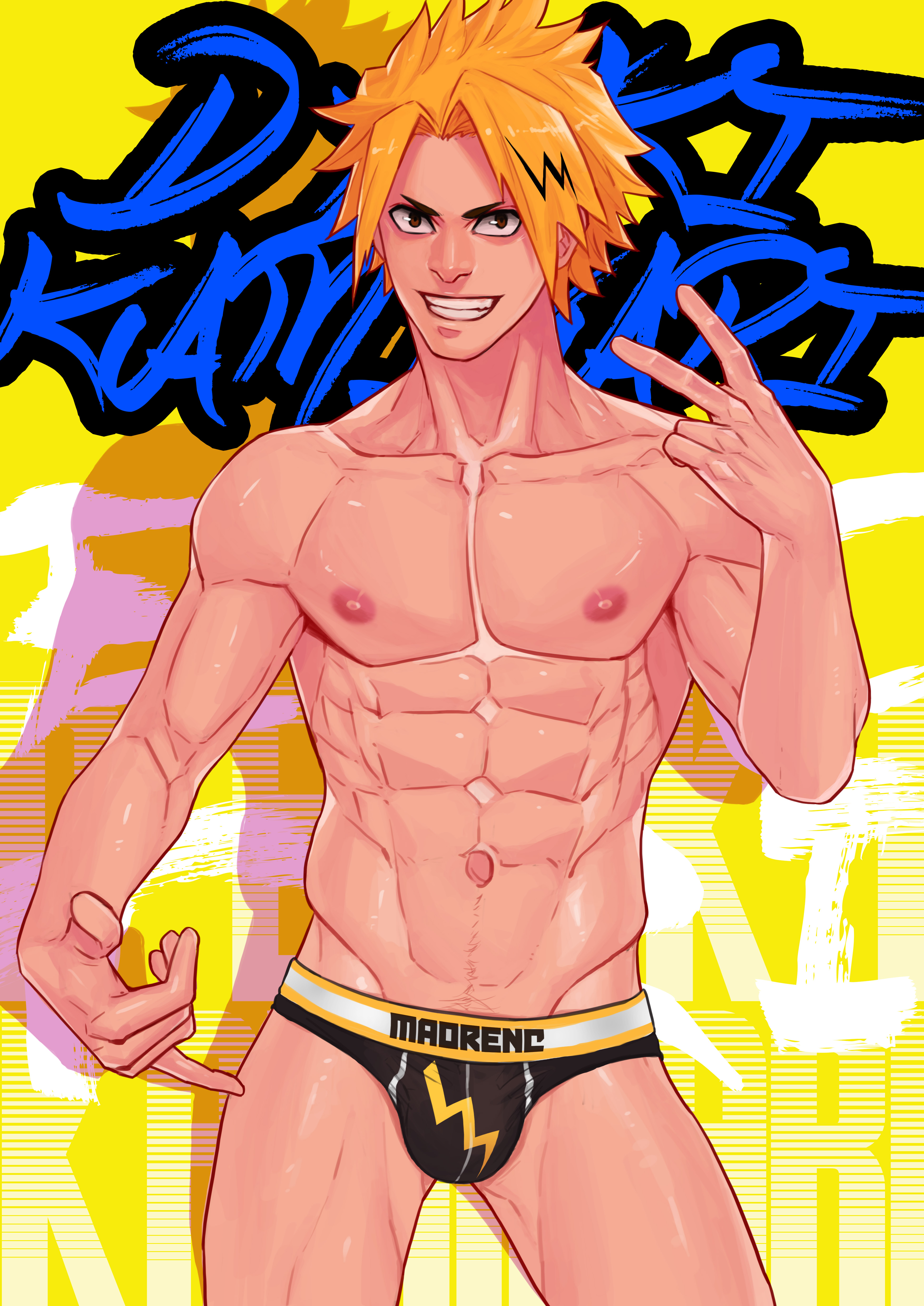 Denki Kaminari (My Hero Academia) Rule 34 Image