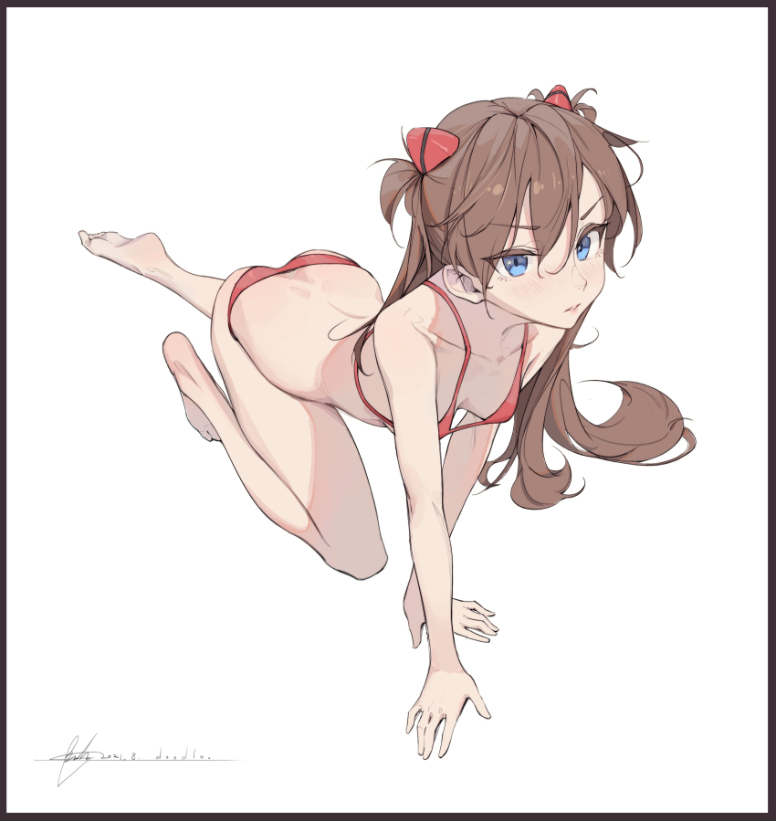 Souryuu Asuka Langley (Neon Genesis Evangelion) Rule 34 Image