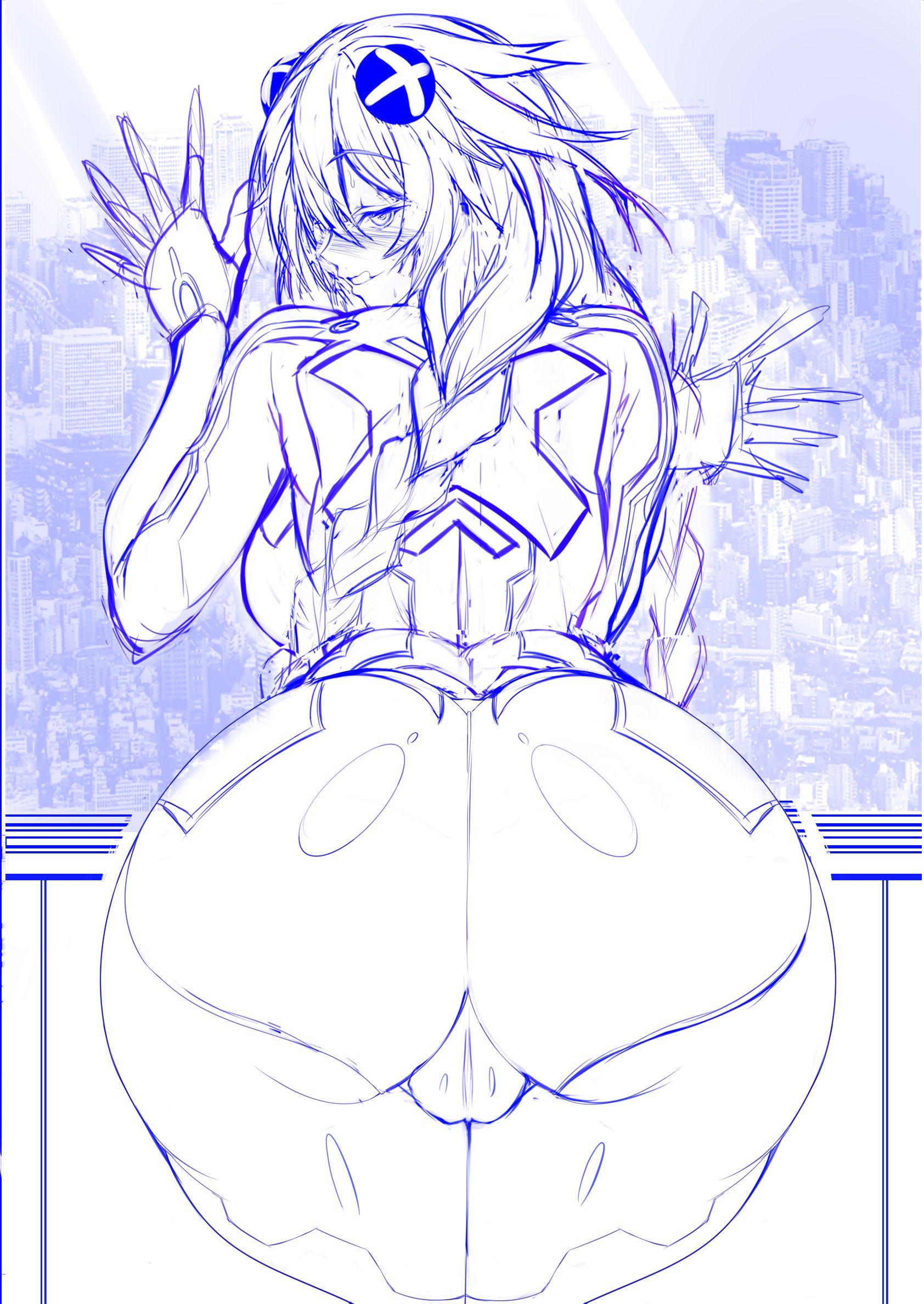 Neptune (Neptunia) Rule 34 Image