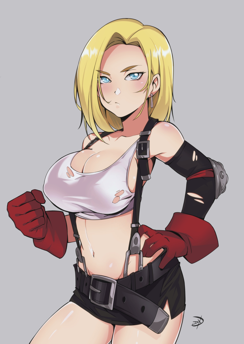 Android 18 (Dragon Ball) Rule 34 Image