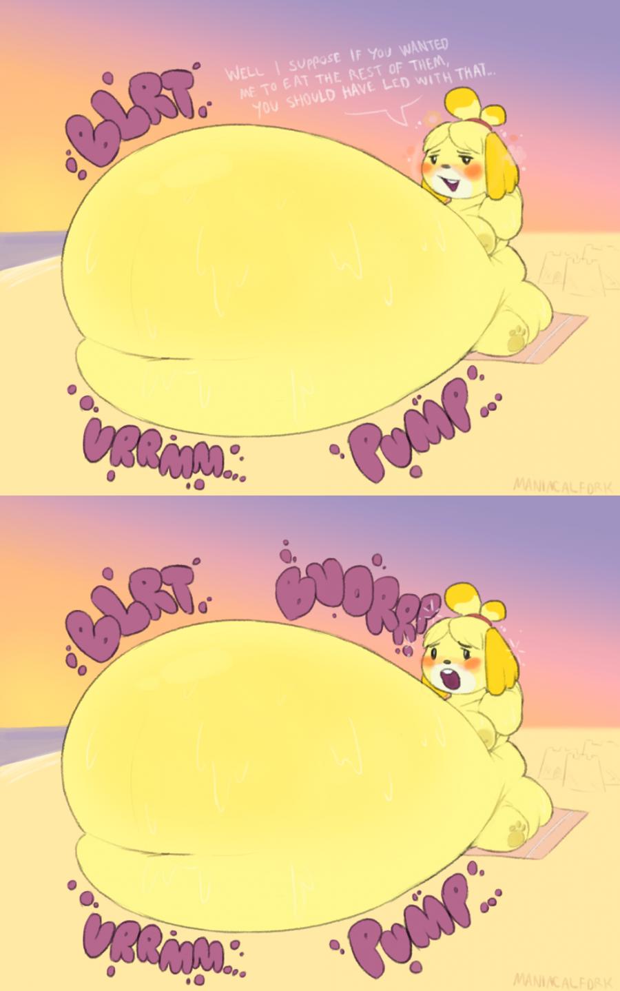 Isabelle (Animal Crossing) Rule 34 Image