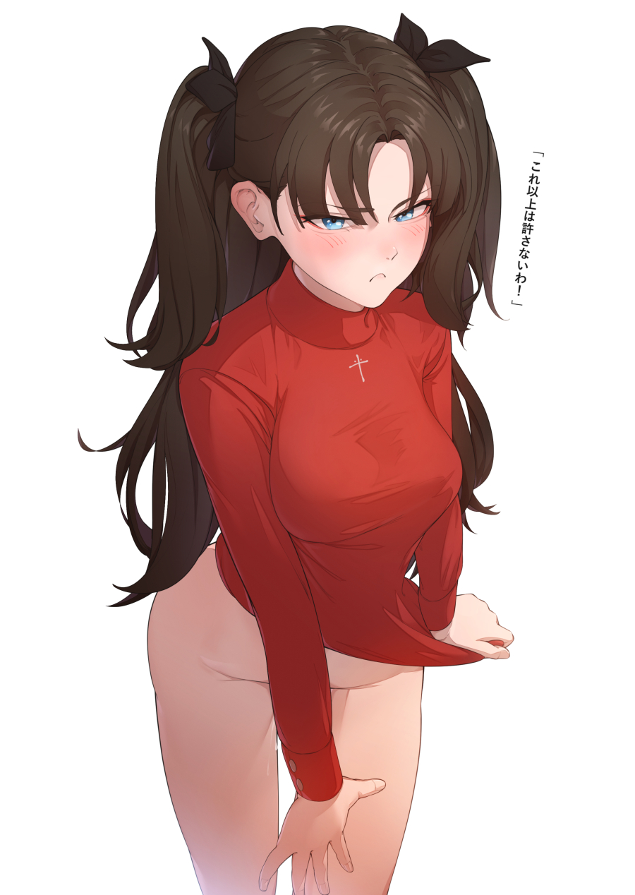 Tohsaka Rin (Fate/Extra Ccc) Rule 34 Image
