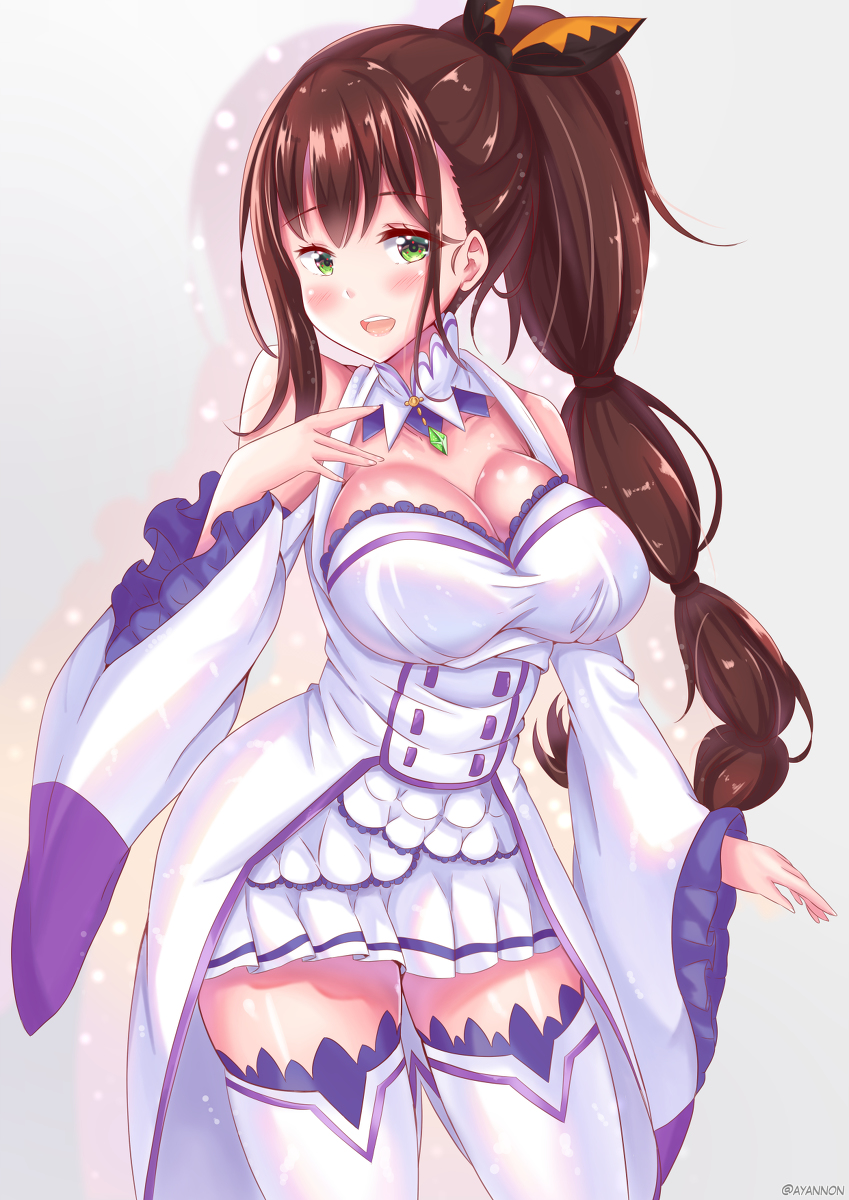 Emilia (Re:Zero) (Cosplay) Rule 34 Image