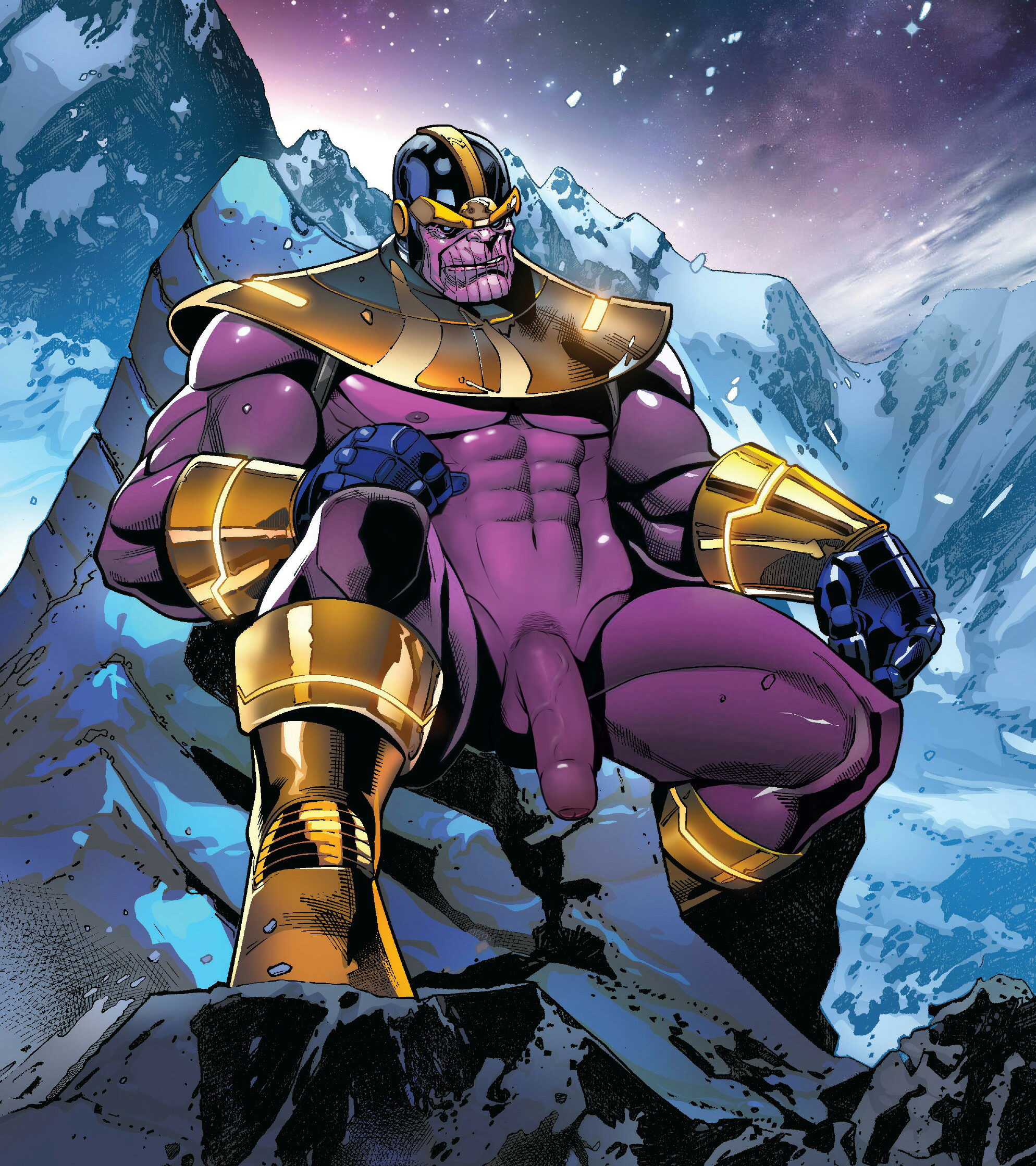 Thanos (Marvel) Rule 34 Image