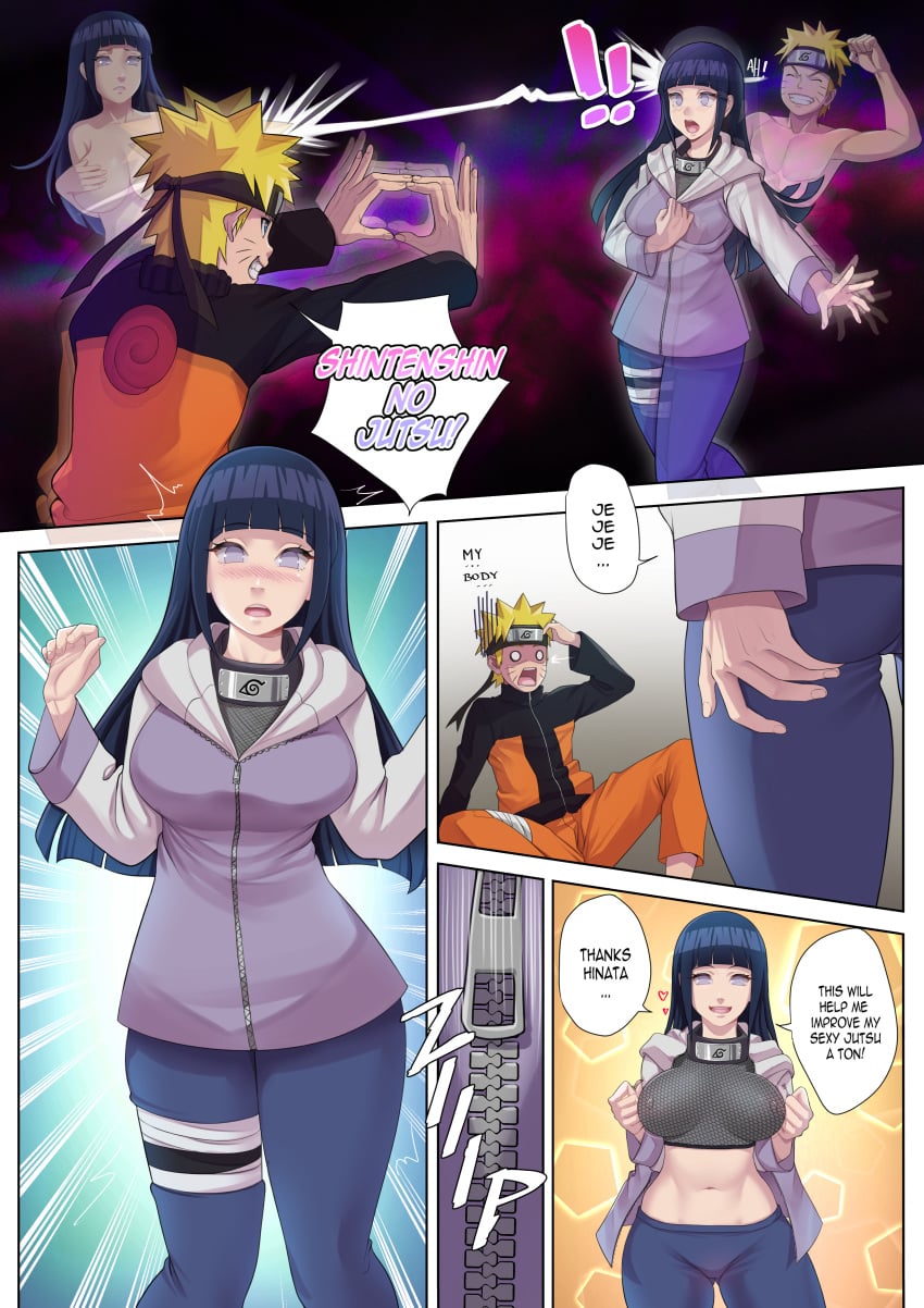 Hyuuga Hinata (Naruto) Rule 34 Image