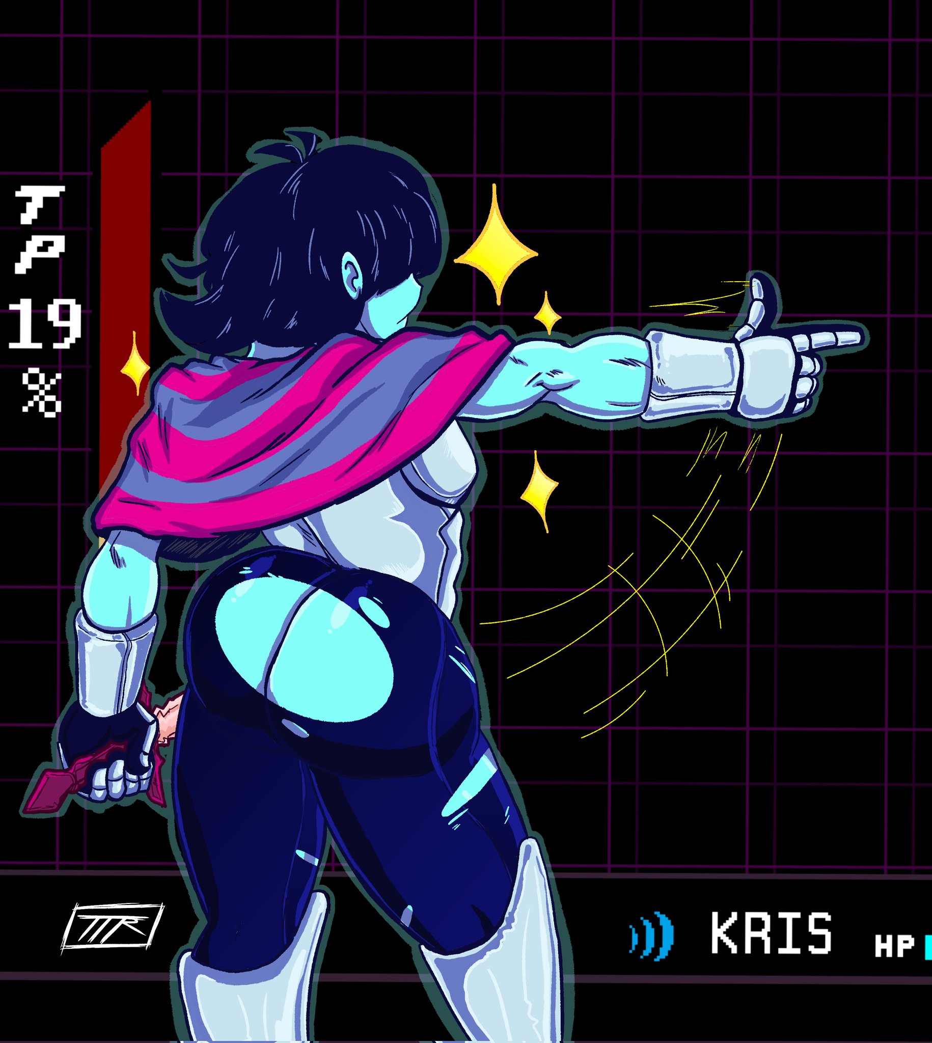 Kris (Deltarune) Rule 34 Image