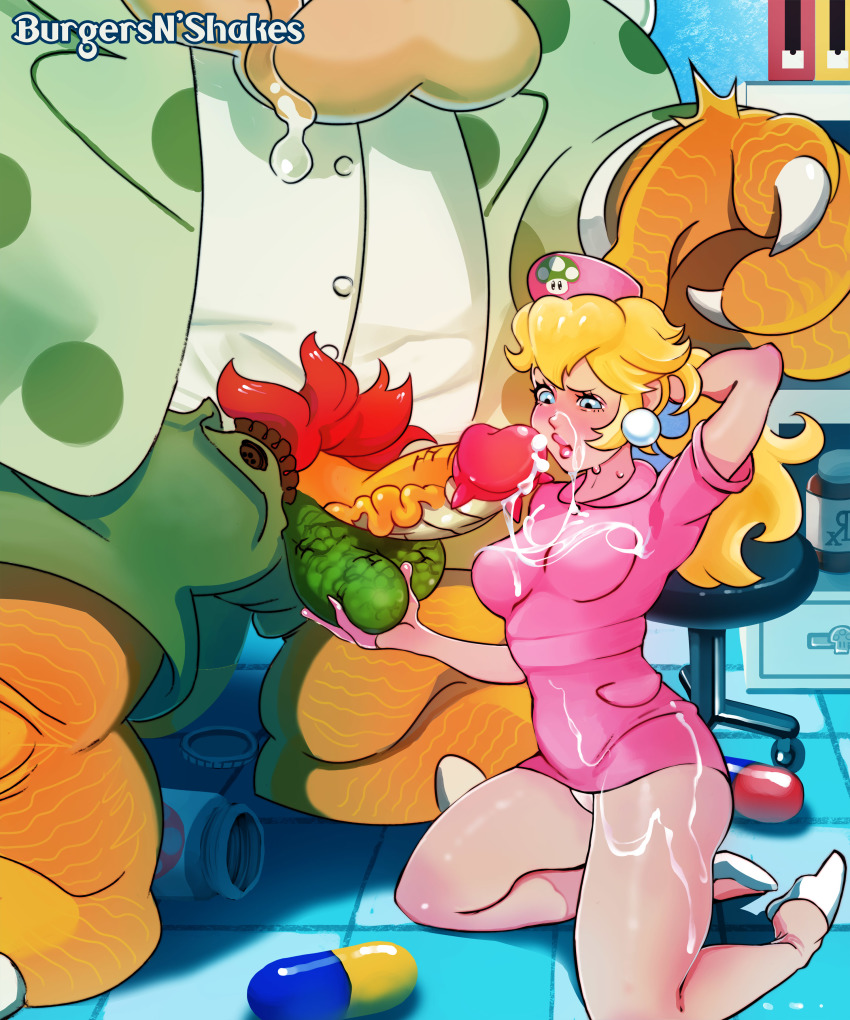 Bowser (Dr. Mario (Game)) Rule 34 Image