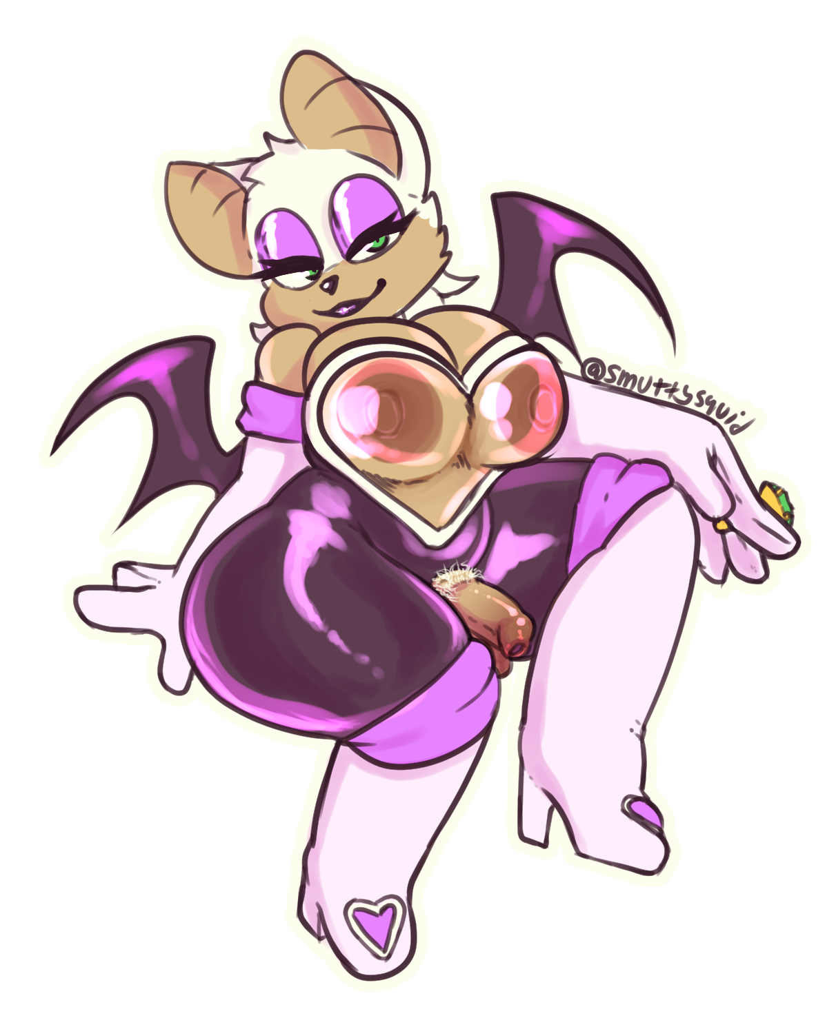 Rouge The Bat (Sega) Rule 34 Image