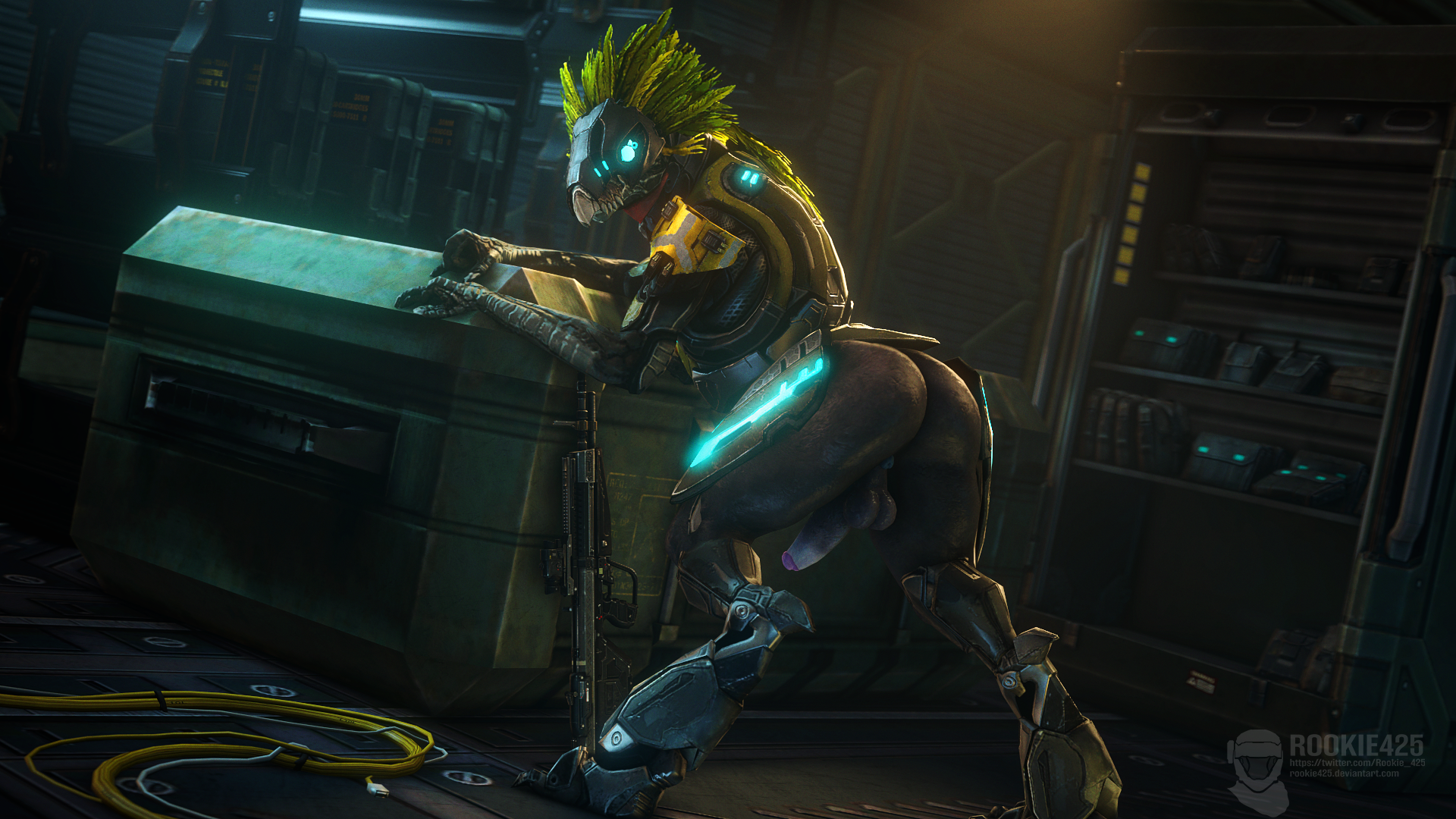Kig-Yar (Halo (Series)) Rule 34 Image