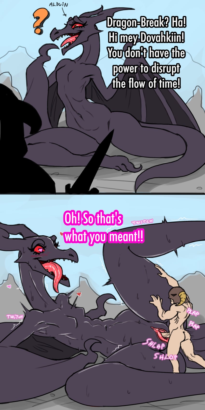 Alduin (Bethesda Softworks) Rule 34 Image